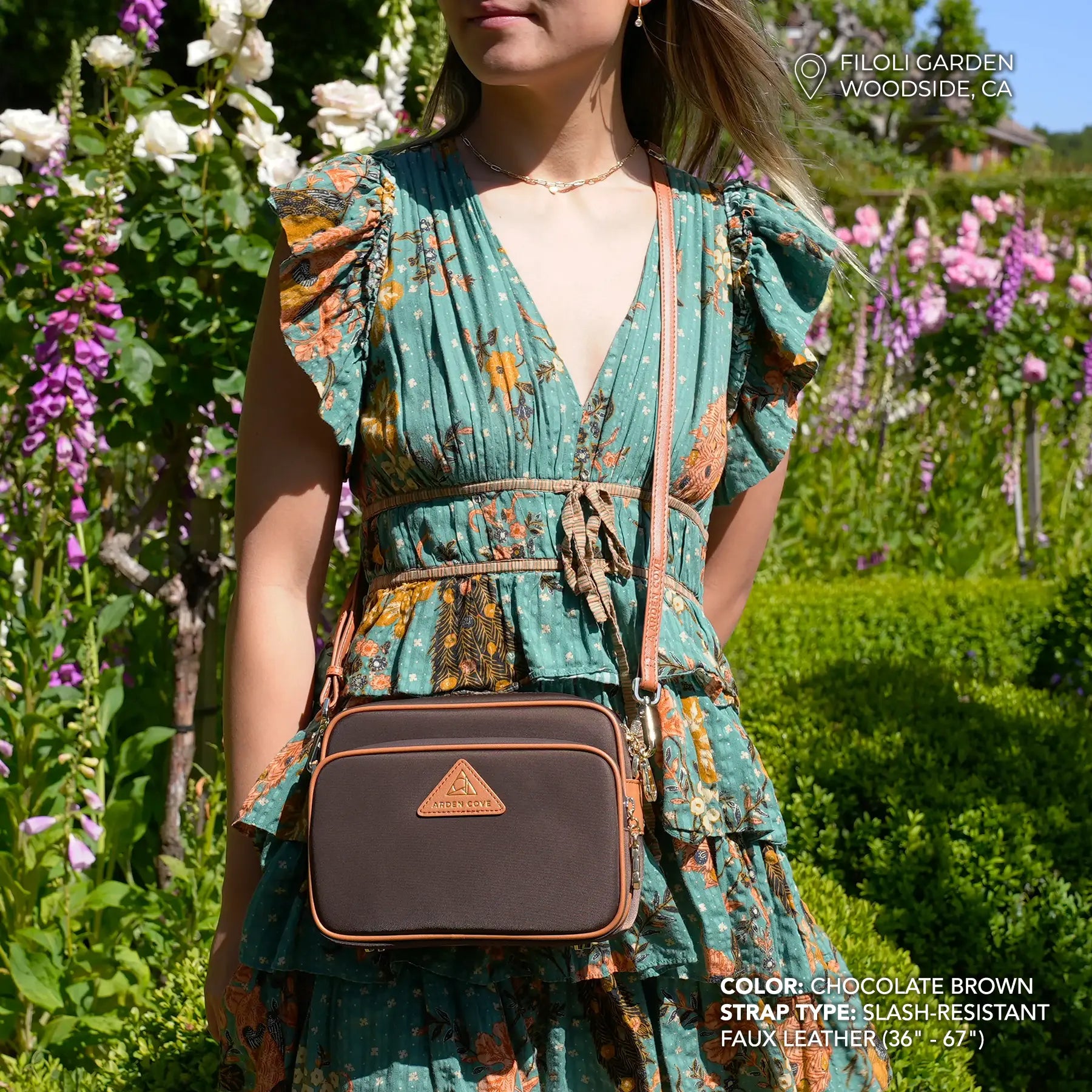 Crissy Full Crossbody with Locking Clasps Strap、mySite、garagedoors4me