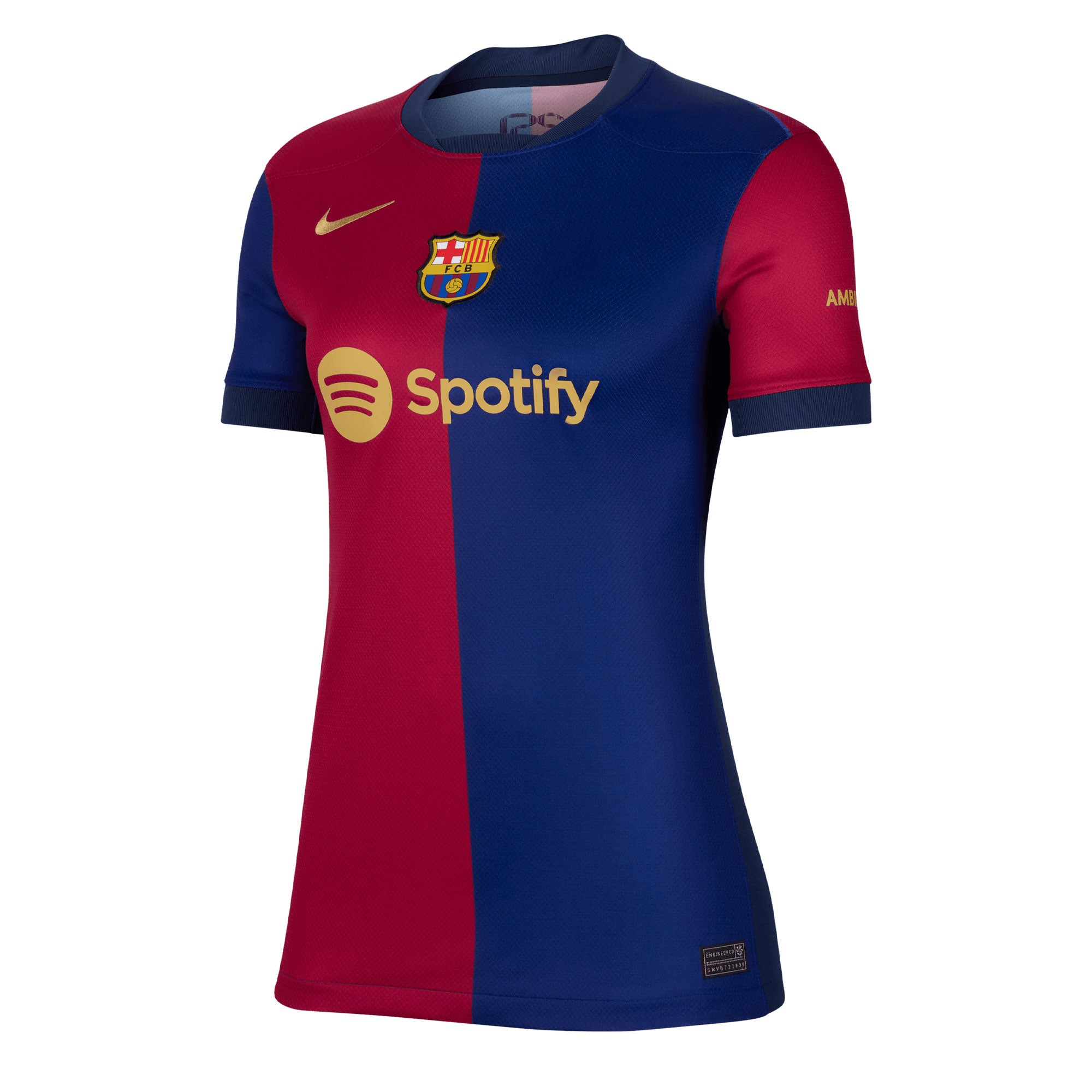 Nike Women's FC Barcelona 2024/25 Home Jersey Royal Blue/Red、mySite、noshort