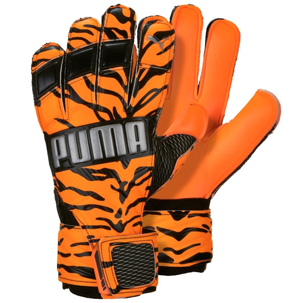 PUMA Men's Goalkeeper Gloves Orange/Black、mySite、noshort