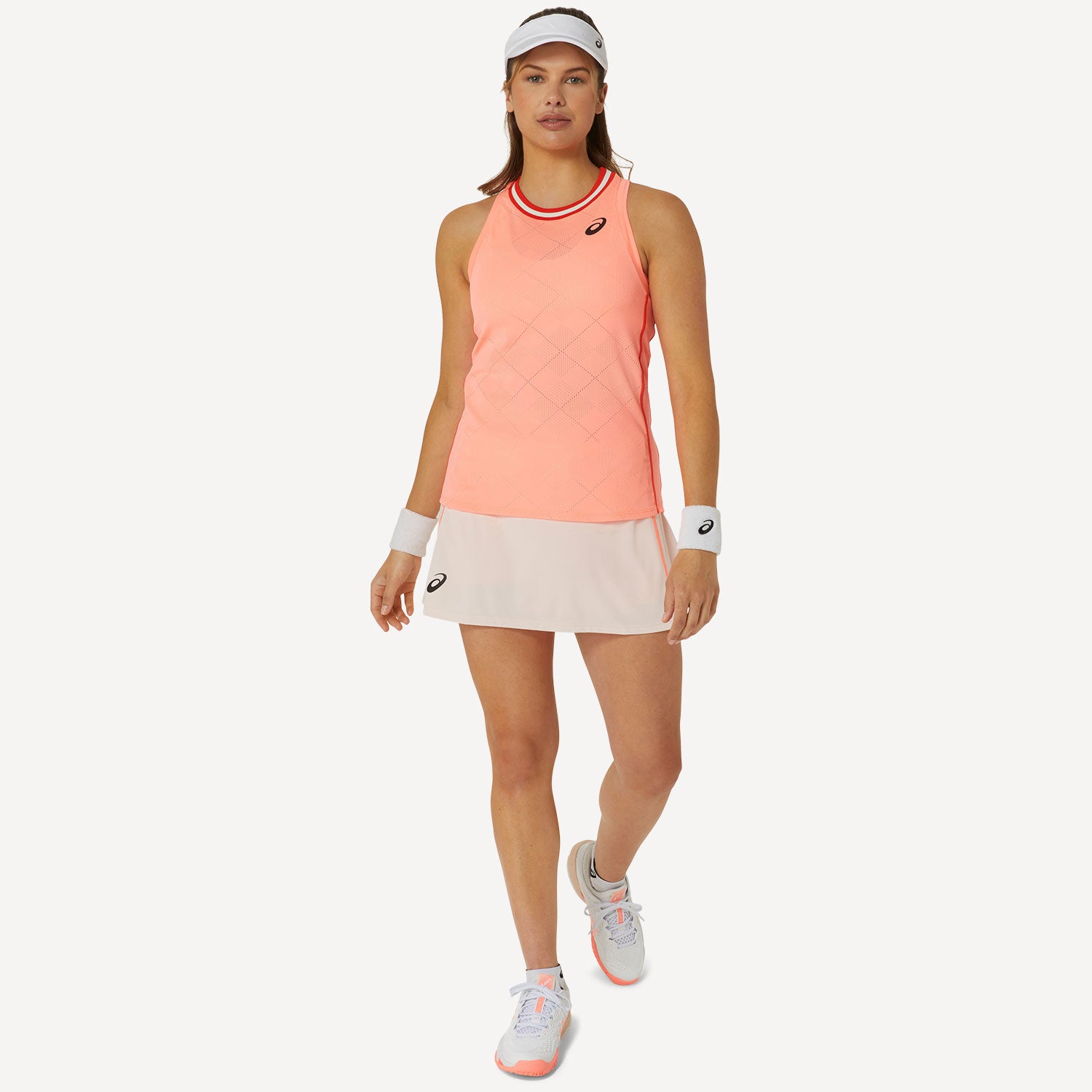 ASICS Match Women's Tennis Tank、mySite、neckold