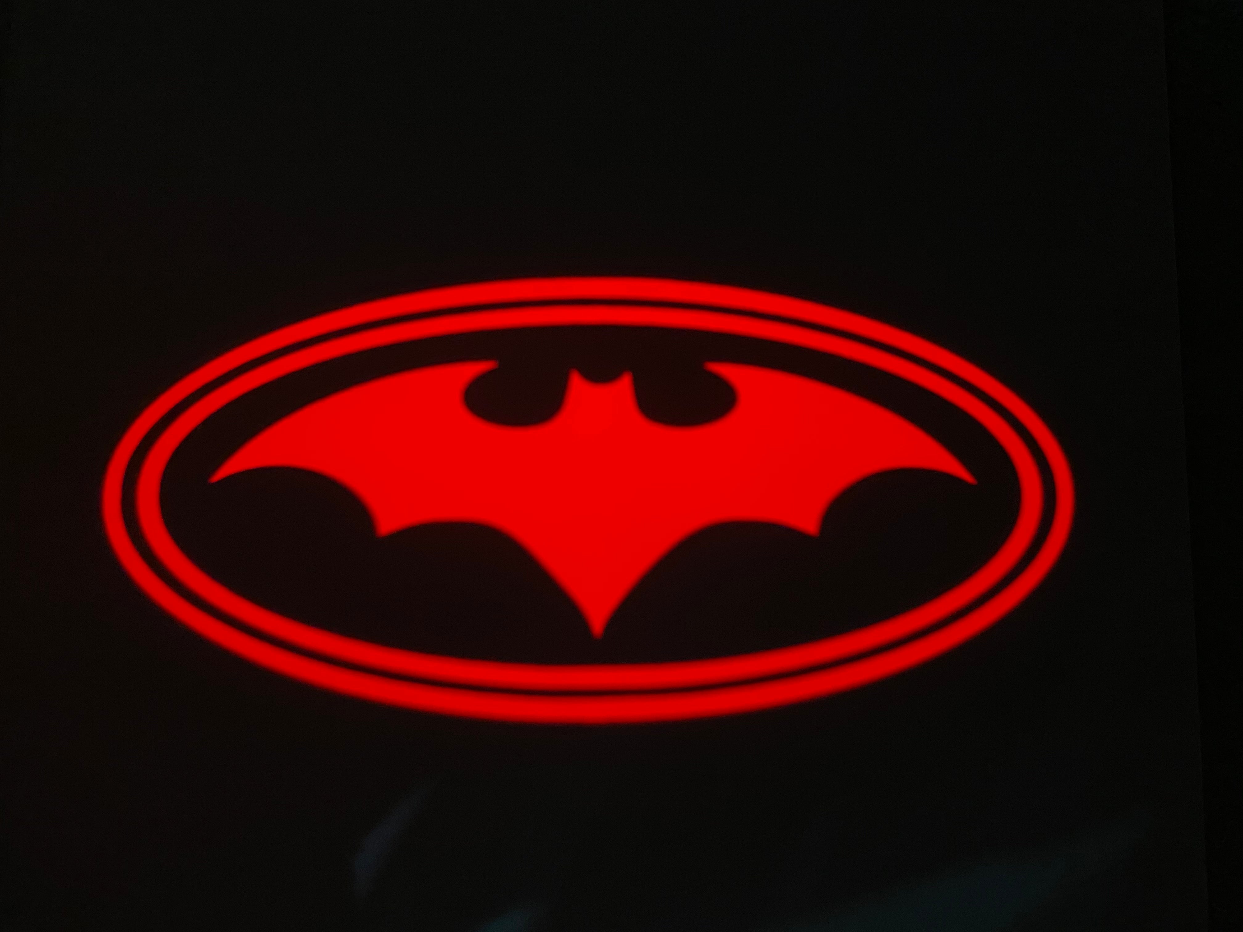 2x Ford Round Mirror light (plug&play) - 24 Logos、mySite、nflplayoffbracketp