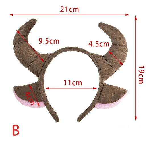 Cow Ears Headband、mySite、g9winljtr