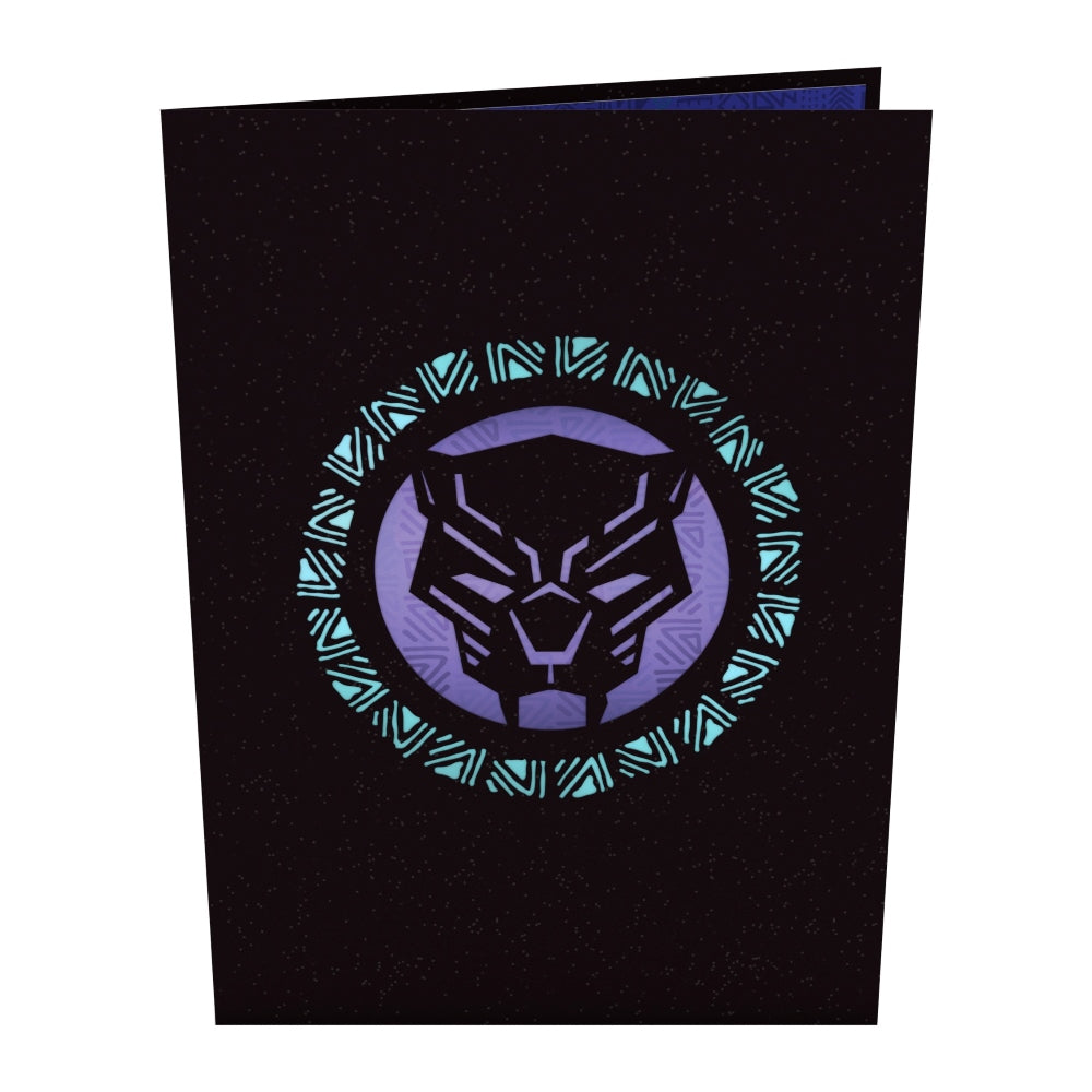 Marvel Black Panther Pop-Up Card、mySite、solidvoid
