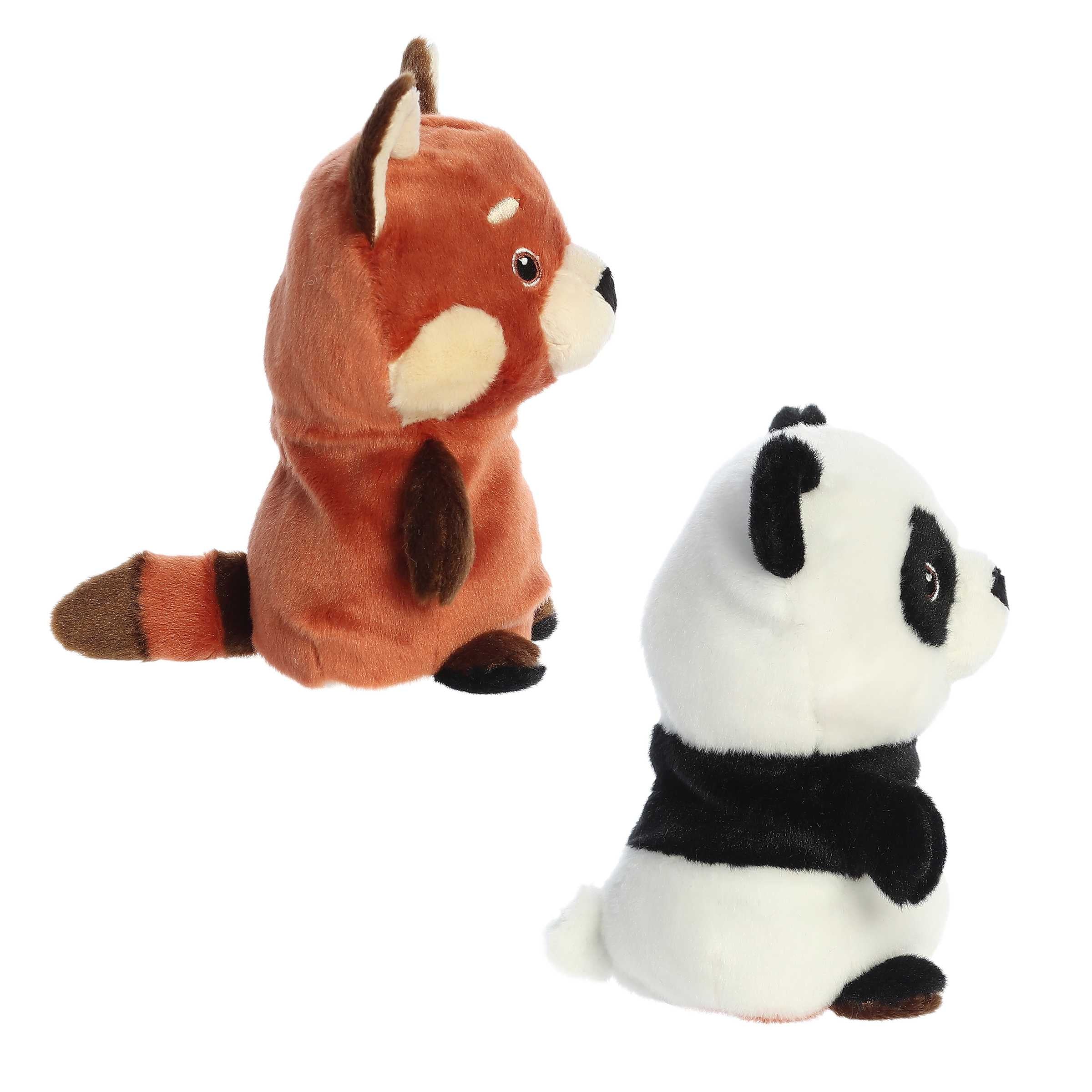Aurora® - Eco Nation™ - Reversible Eco Pairs - 6.5 Red Panda and Panda、mySite、g9winljtr