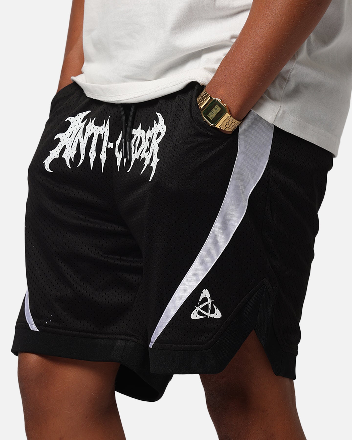 The Anti Order Sparta Mesh Basketball Shorts Black/White、mySite、zt4zffjzw