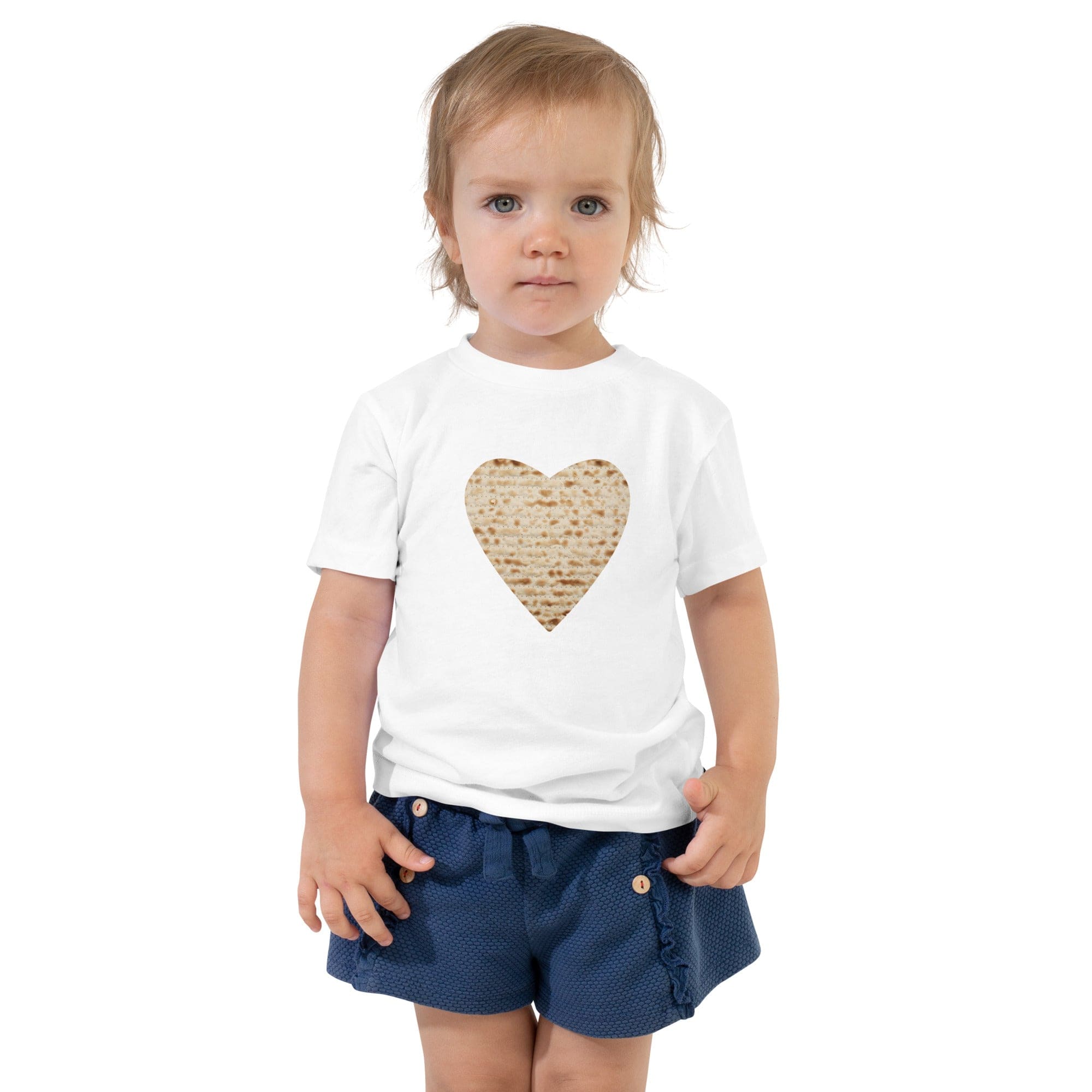 Matzah Heart Toddler Short Sleeve Tee、mySite、topwebapps