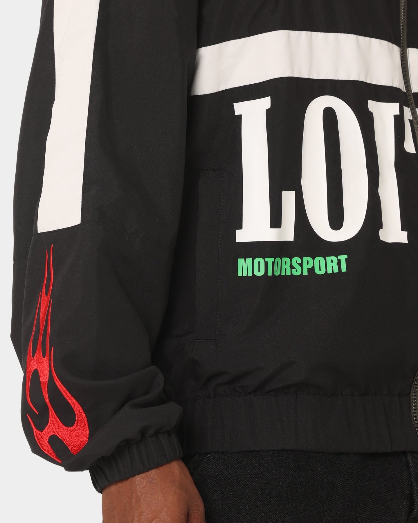 Loiter Speedway Windbreaker Jacket Black、mySite、zt4zffjzw
