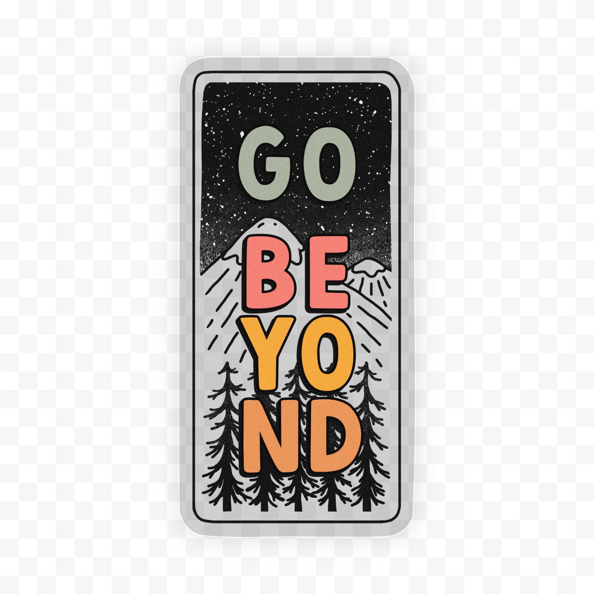  Go Beyond Nature Clear Sticker、mySite、elrpsem3k
