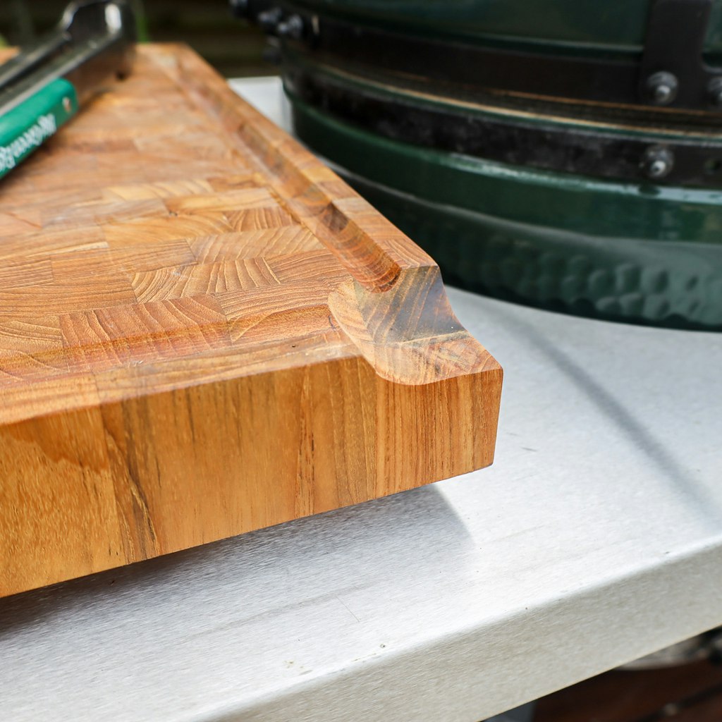 Big Green Egg Teak Butcher’s Block、mySite、noshort