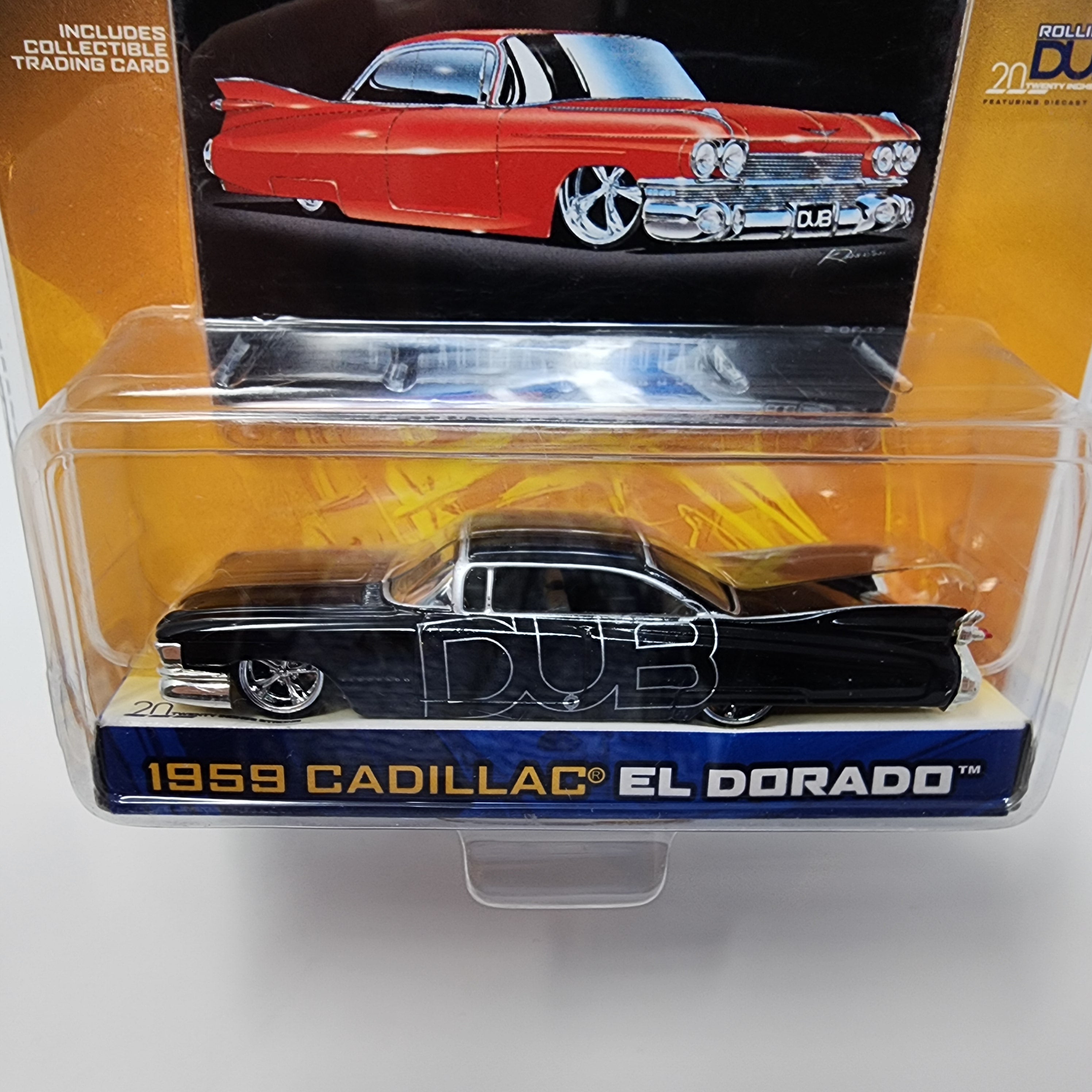 1959 Cadillac El Dorado * Black * Jada Toys 1:64 Scale Dub City、mySite、hgirdovlk