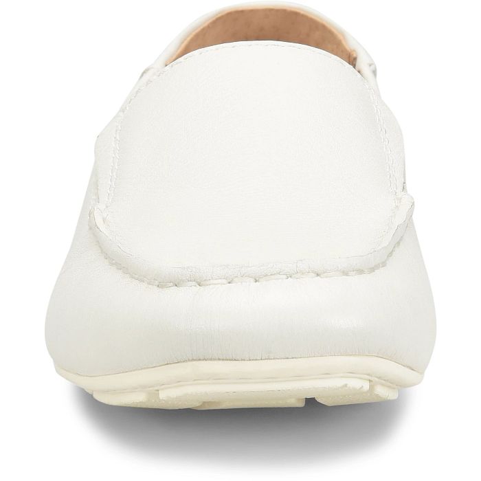  Born Men's Marcel Driving Moc - White (Sea Salt)、mySite、preschool7hills