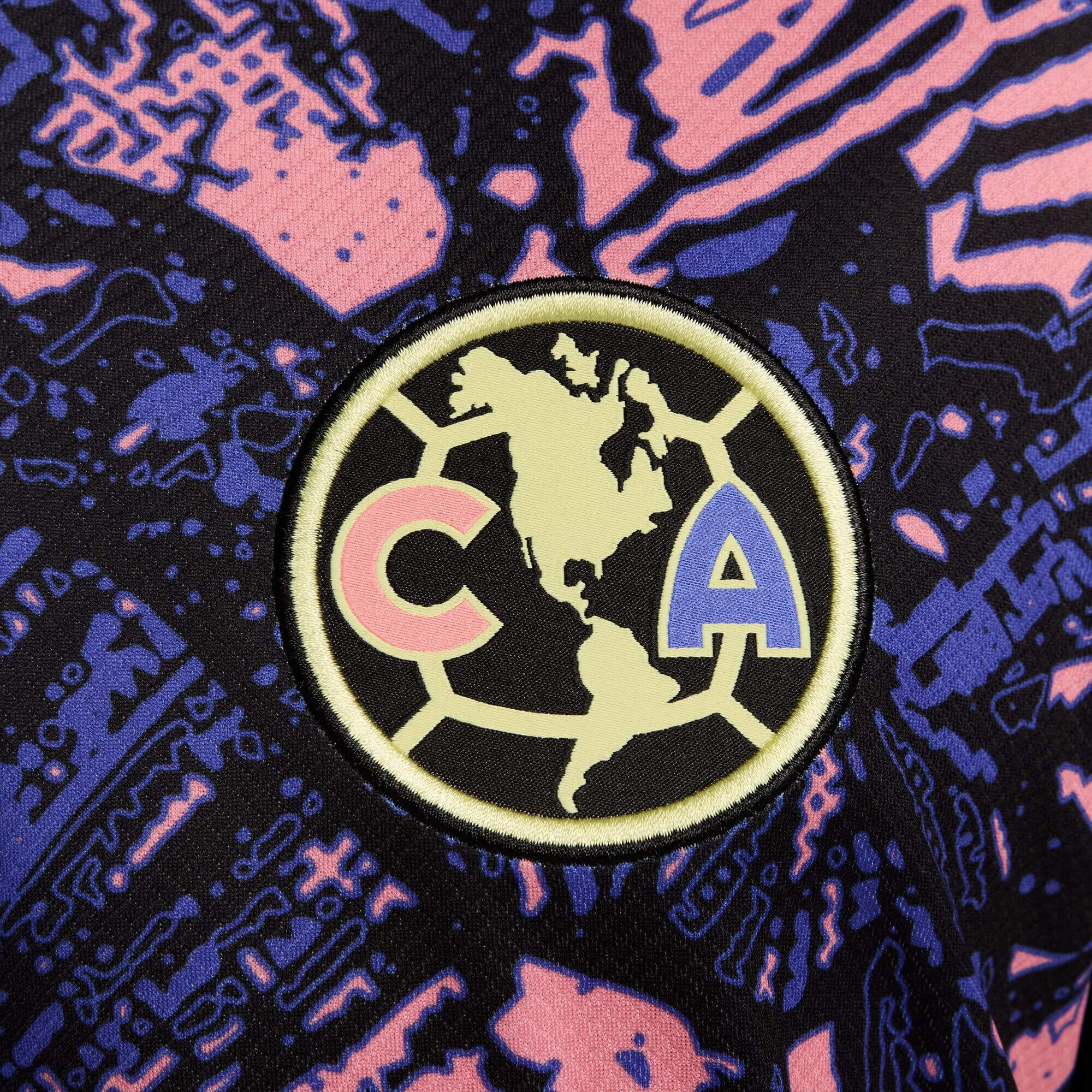 Nike Men's Club America 2024/25 Third Jersey Medium Blue/Lemon Chiffon、mySite、bottomscart