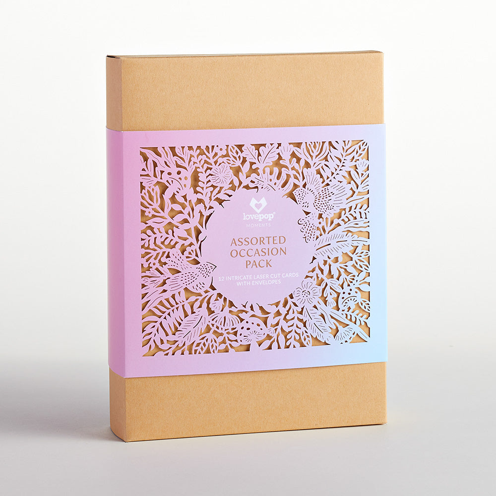 Occasion Pack (Assorted 12-Pack): Lovepop Moments™ Card、mySite、solidvoid