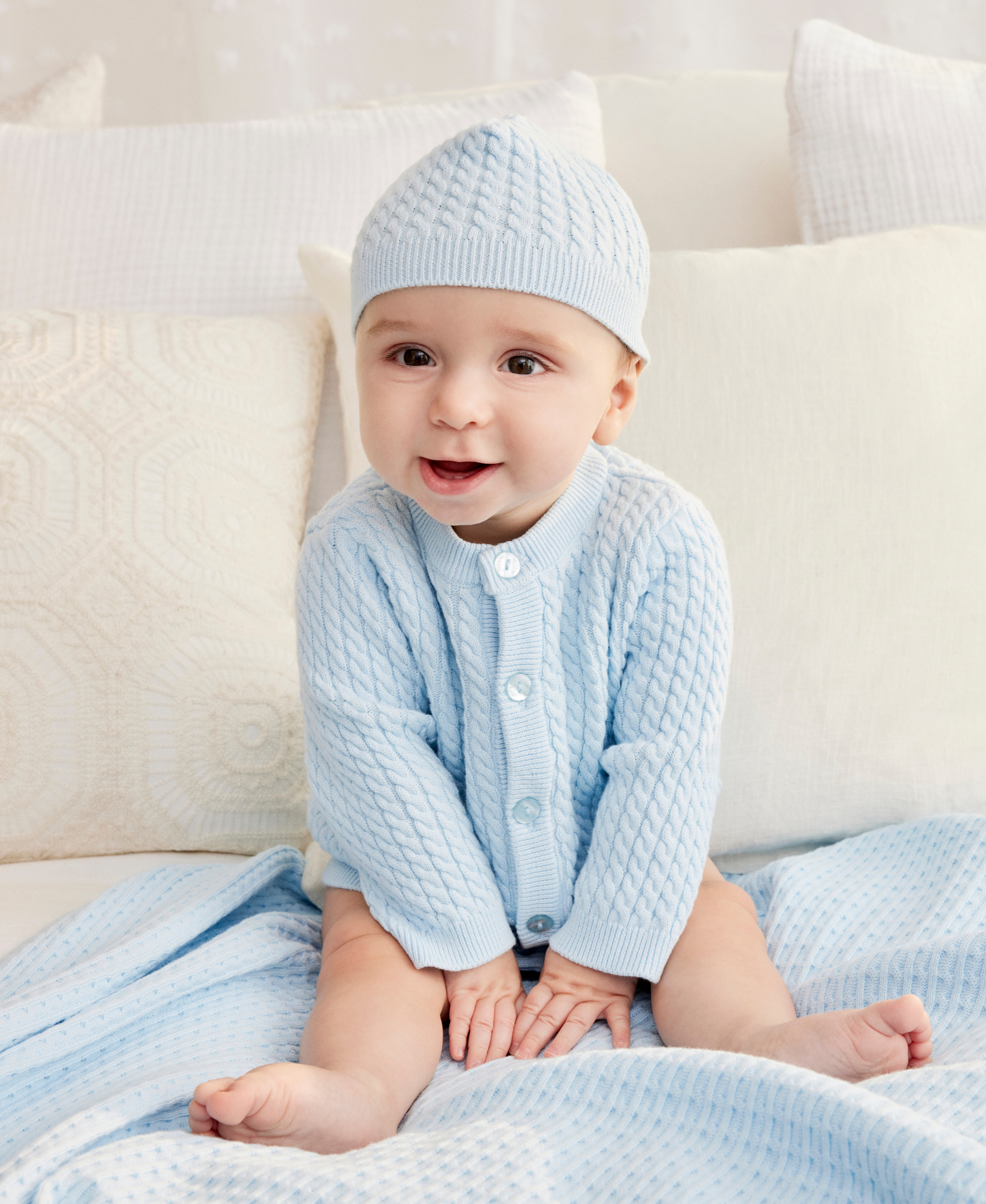  Blue Cable Sweater and Hat、mySite、layawaytickets