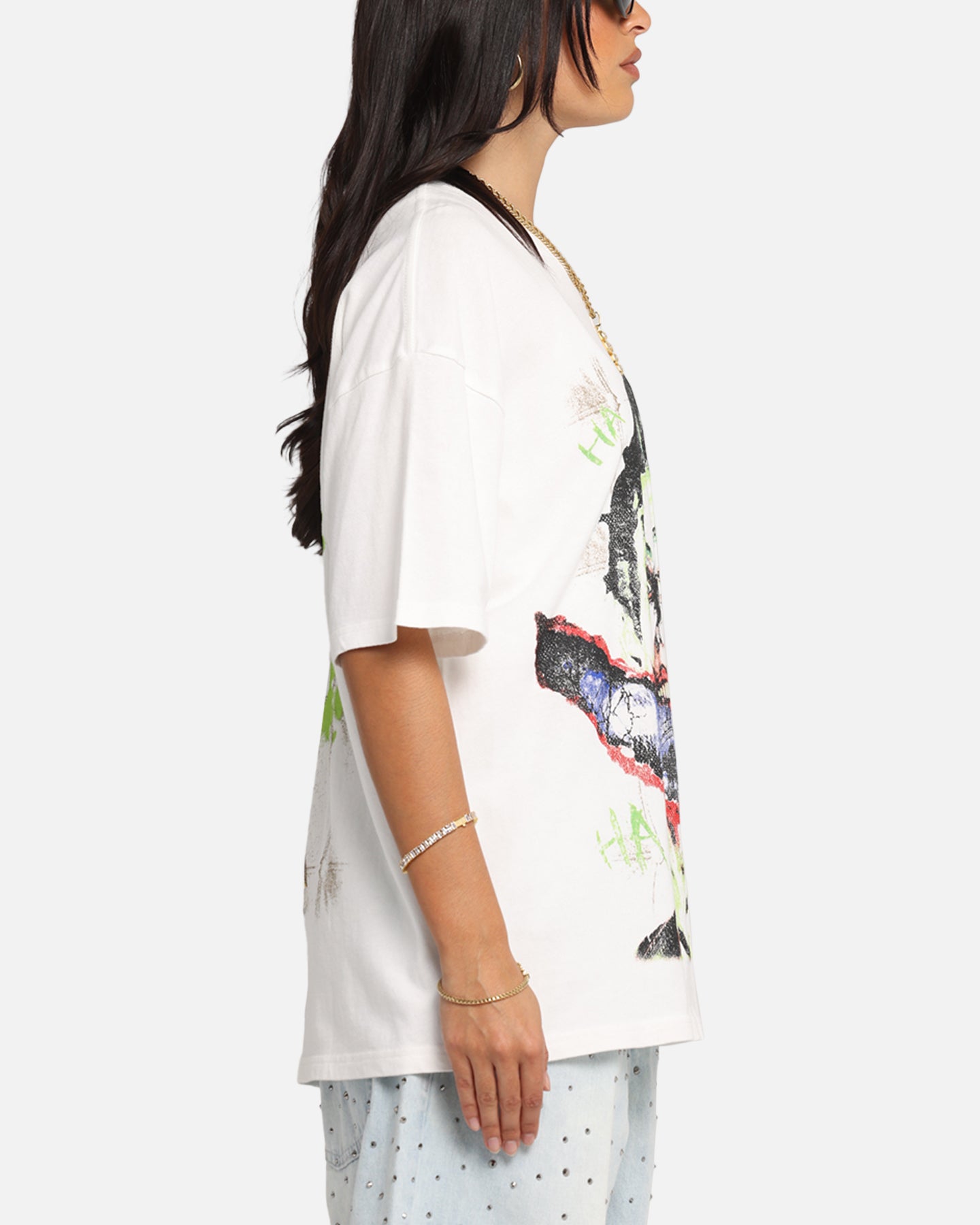 73 Studio X DC Batman Joker Arkham Asylum Vintage T-Shirt Off White、mySite、zt4zffjzw