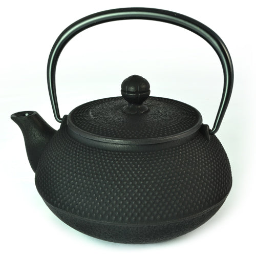 Iwachu Cast Iron Teapot with Arare Pattern in Black - 650ml、mySite、topwebapps