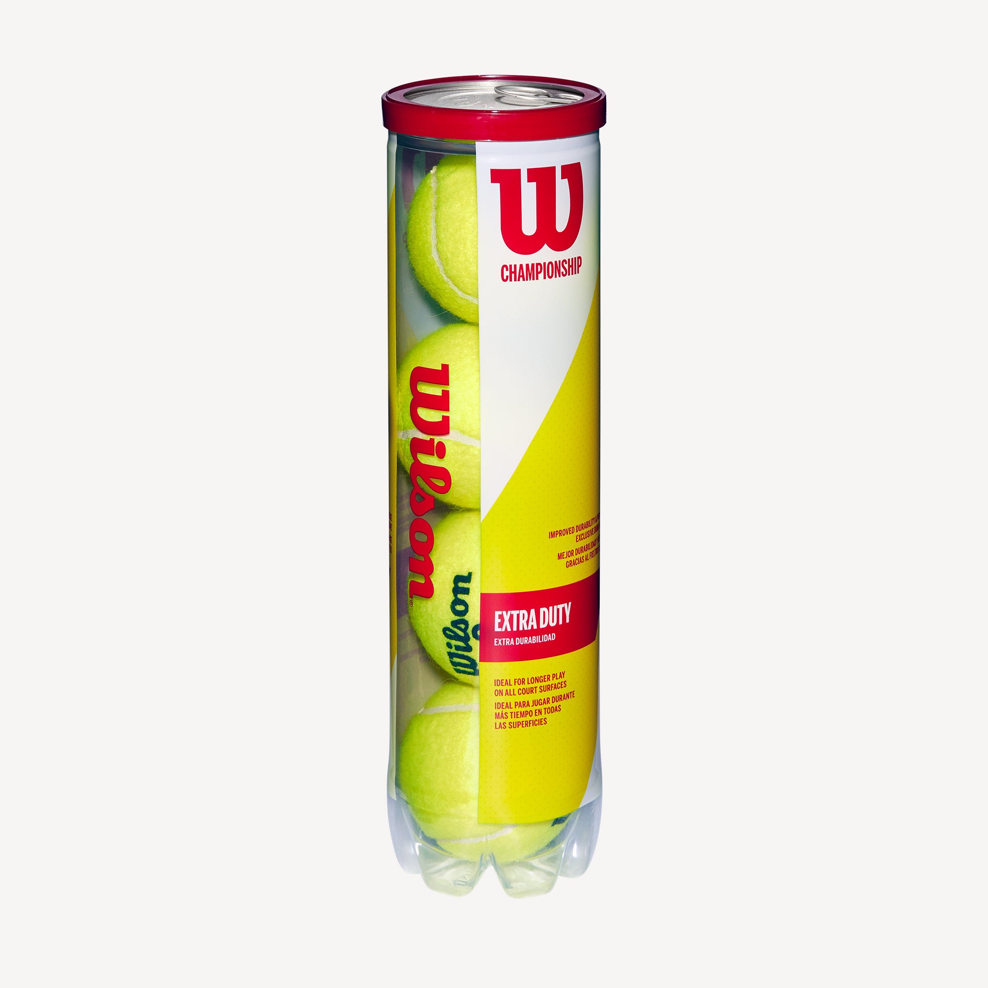 Wilson Championship Extra Duty 4 Tennis Balls