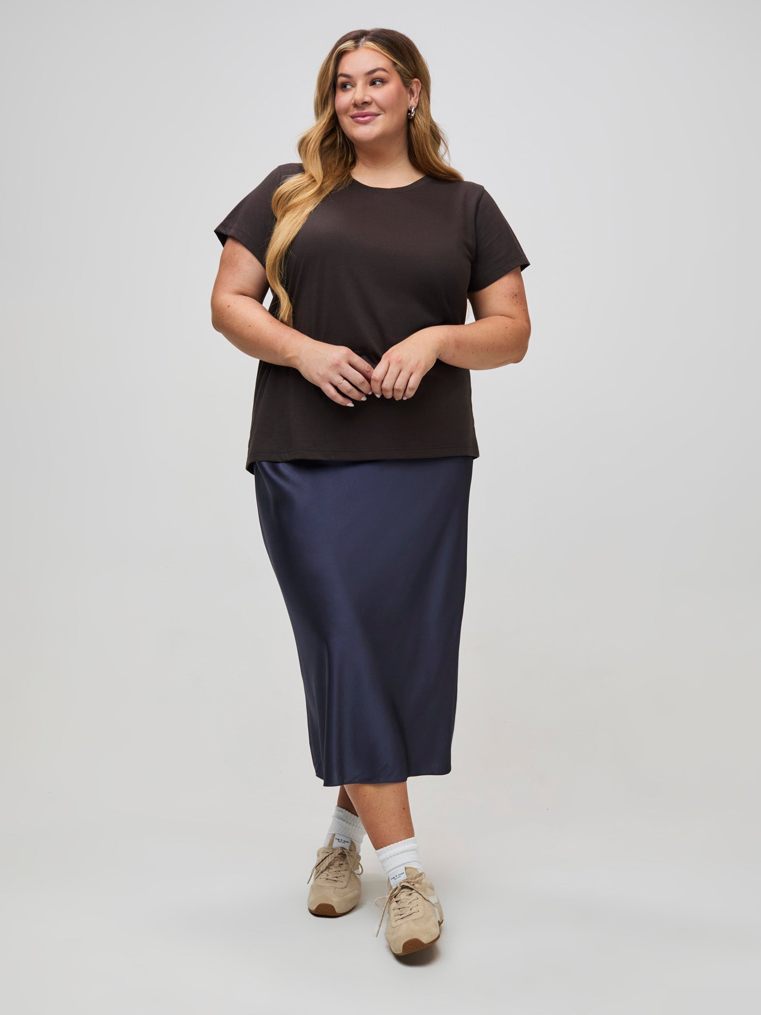  Women's Espresso Crew Neck、mySite、ghnorth