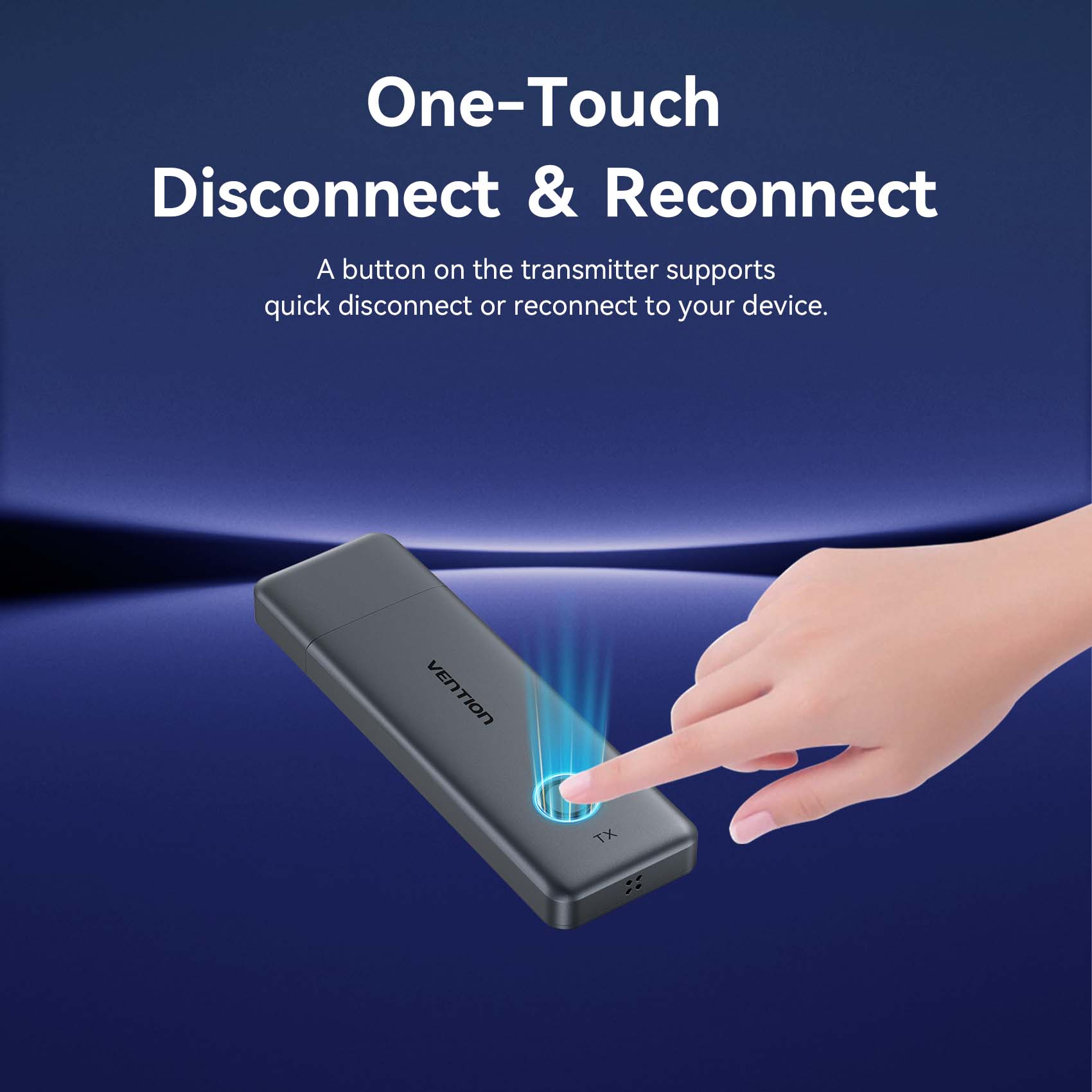 Vention Enterprise-Grade Wireless HDMI Transmitter and Receiver、mySite、fannypackpong