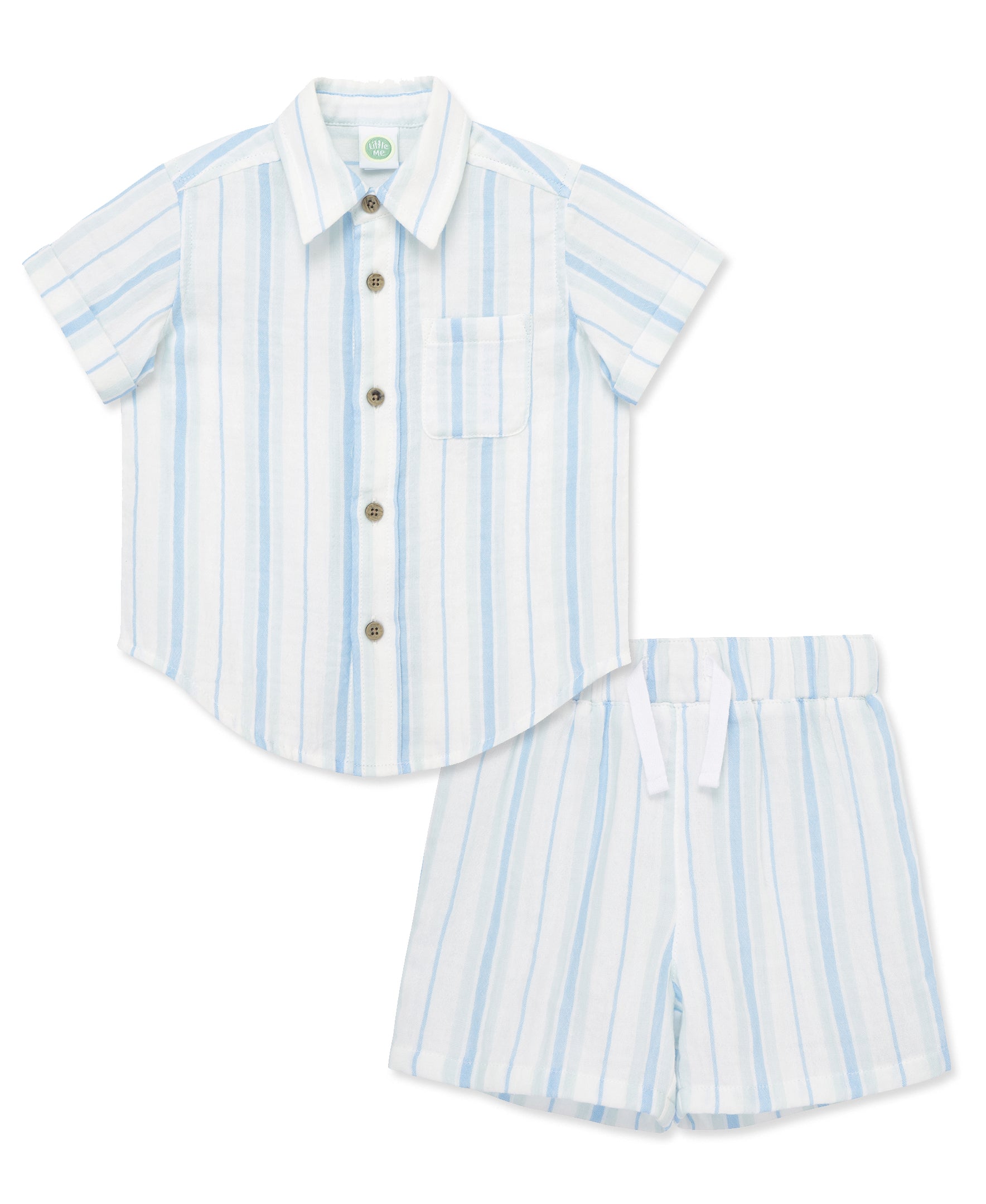  Stripe Woven Short Set (12M-24M)、mySite、layawaytickets
