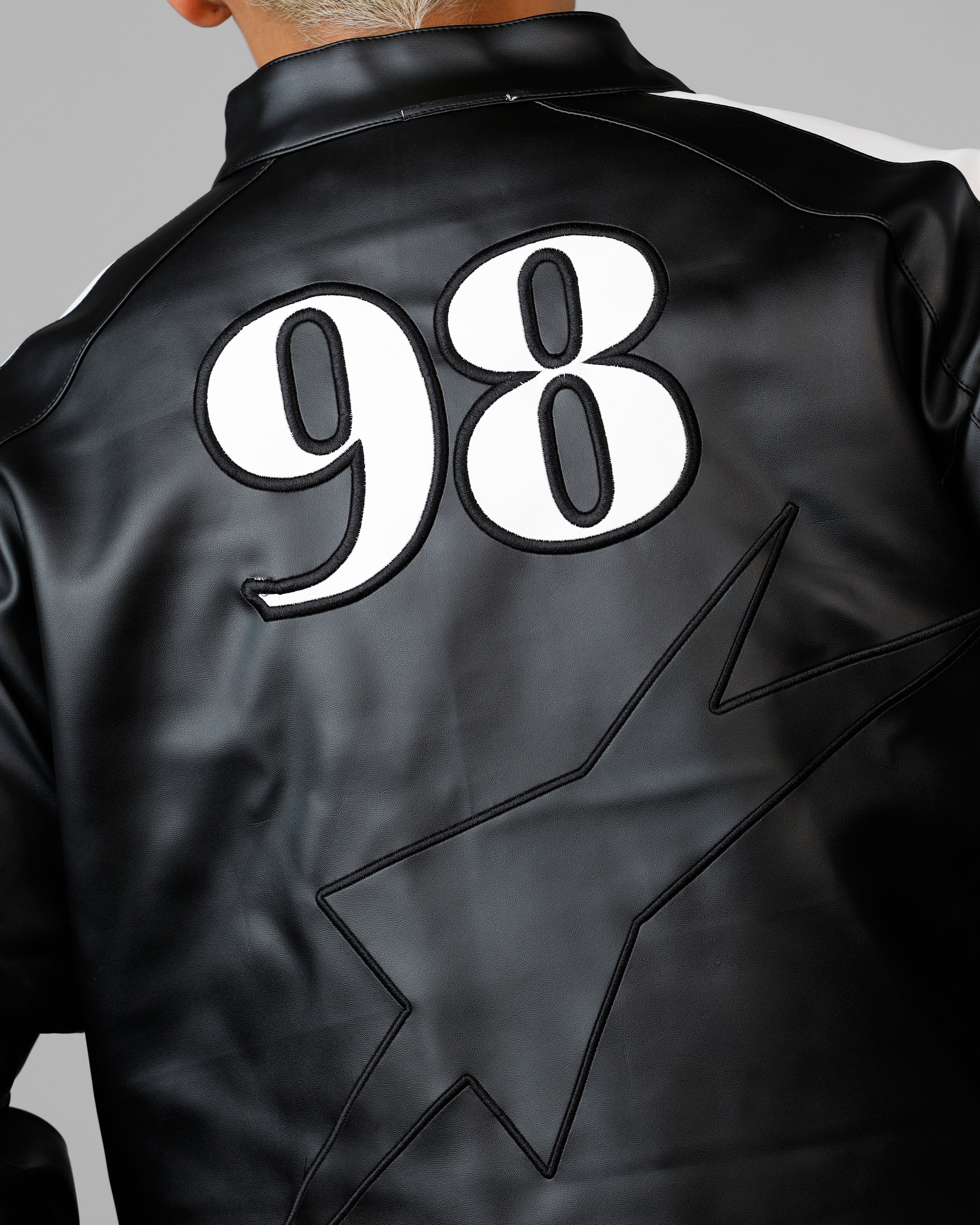 Loiter Engine Vegan Leather Jacket Black、mySite、zt4zffjzw