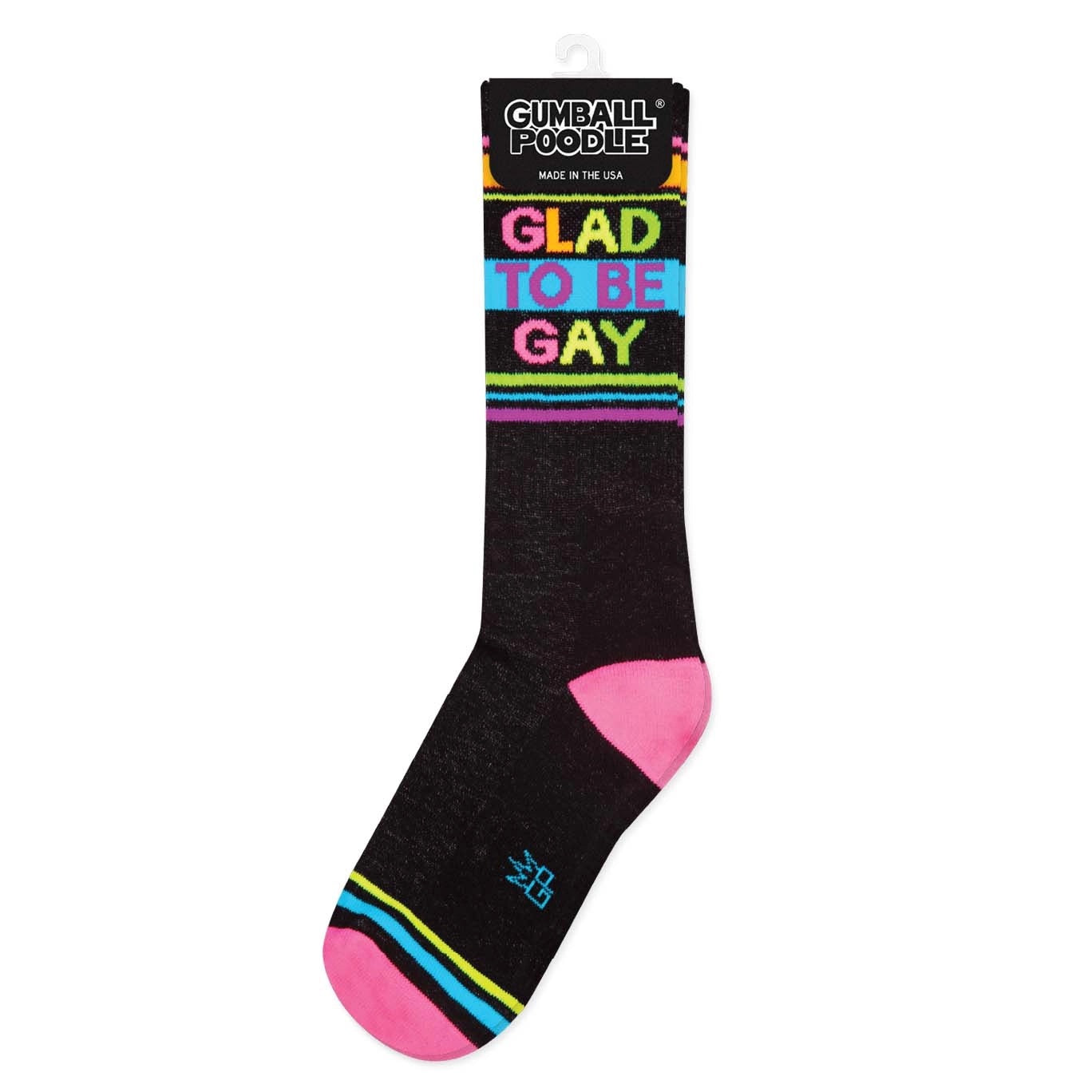 Glad To Be Gay Gym Crew Socks、mySite、g9winljtr