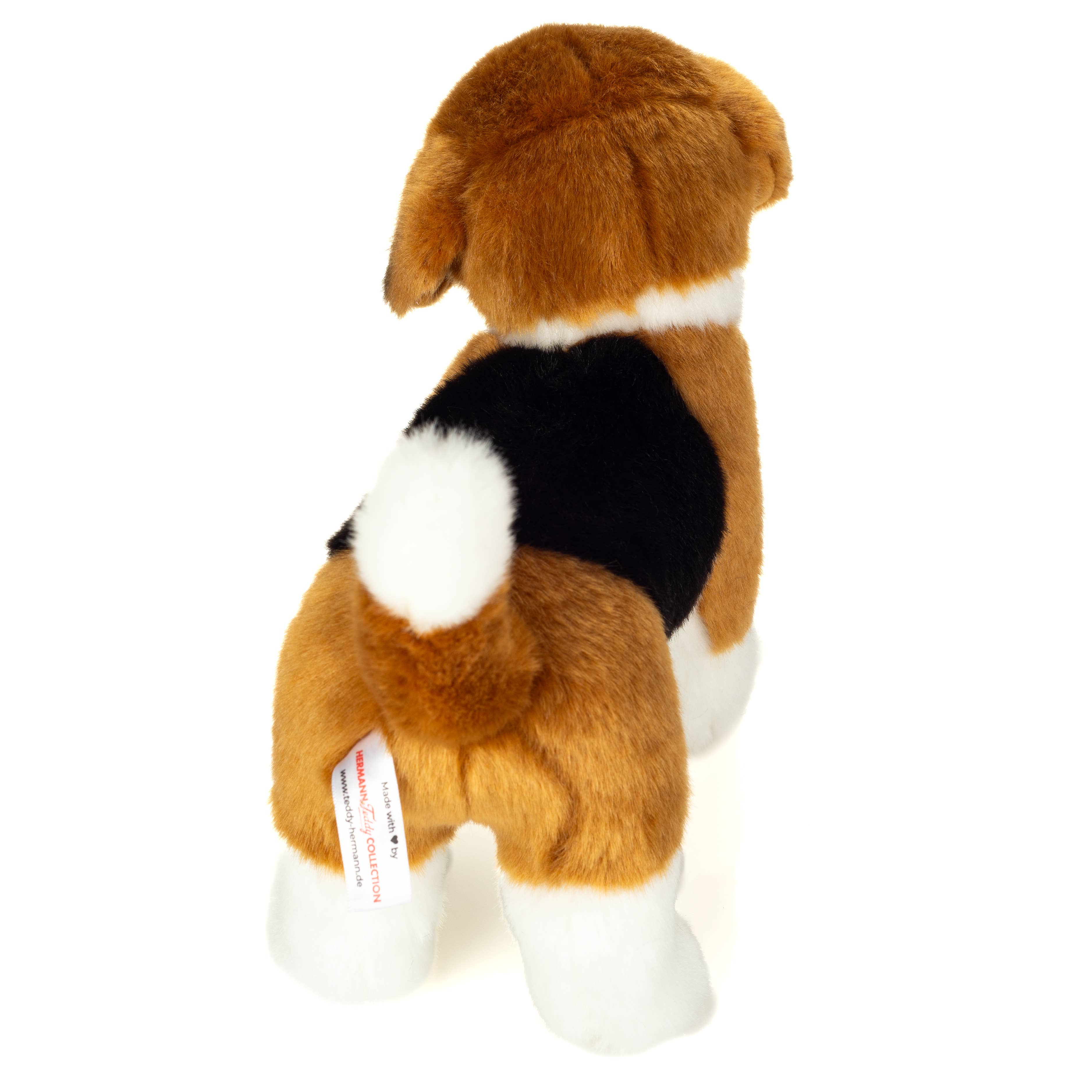 Realistic Plush Beagle standing 23 cm by Teddy Hermann Small、mySite、g9winljtr