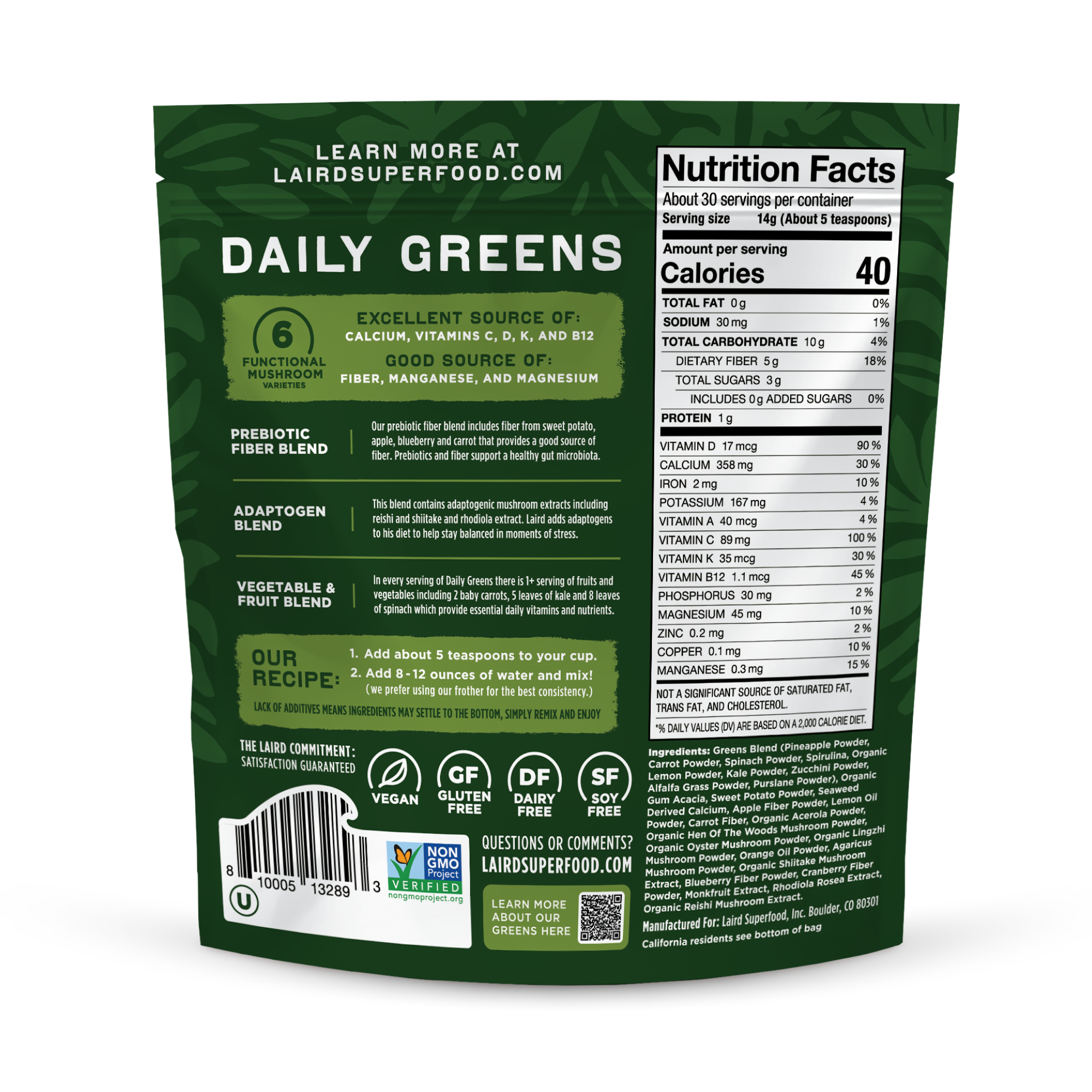 Prebiotic Daily Greens、mySite、gigharbornorthrealestate