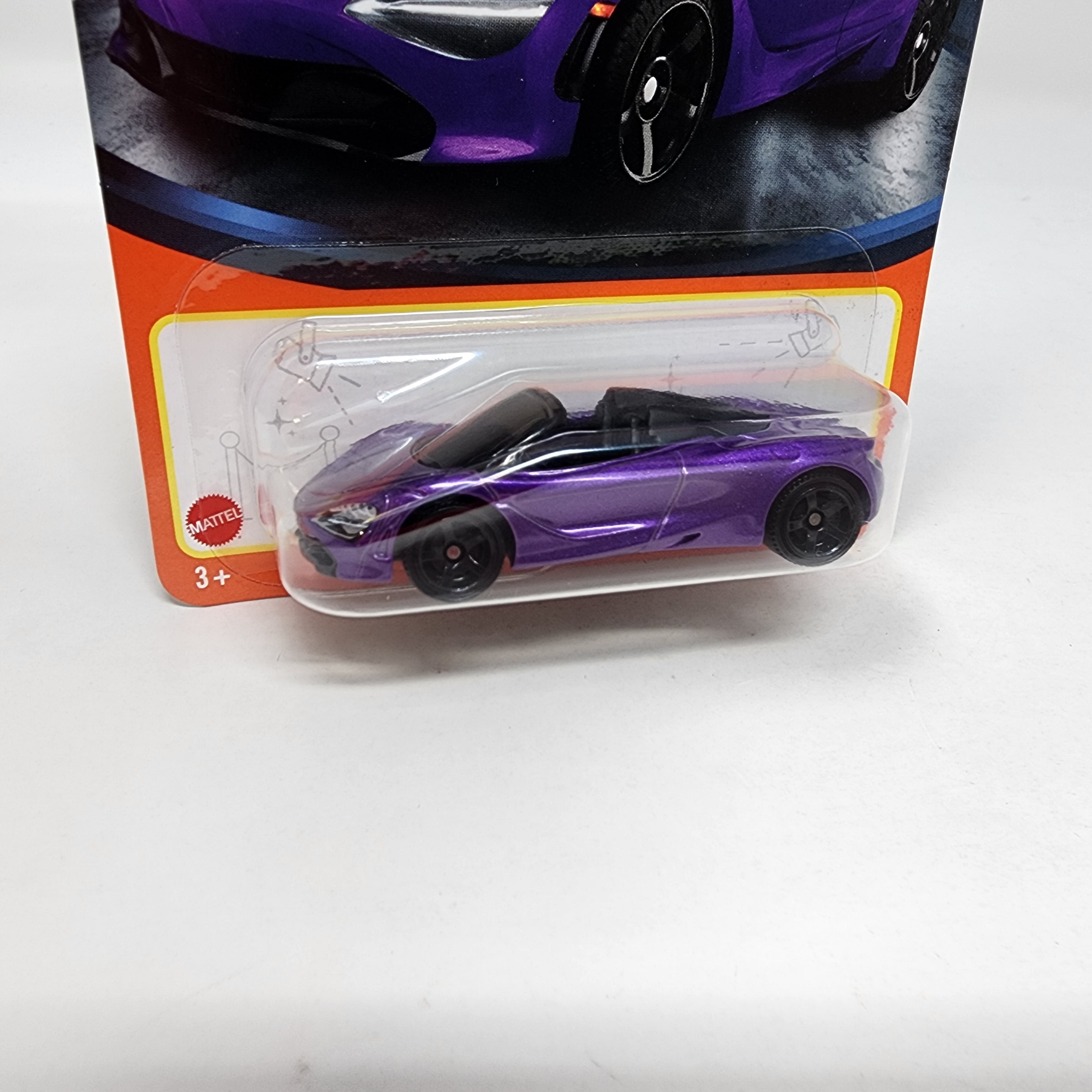2019 McLaren 720S Spider #85 * Purple * 2024 Matchbox Basic Case J、mySite、hgirdovlk