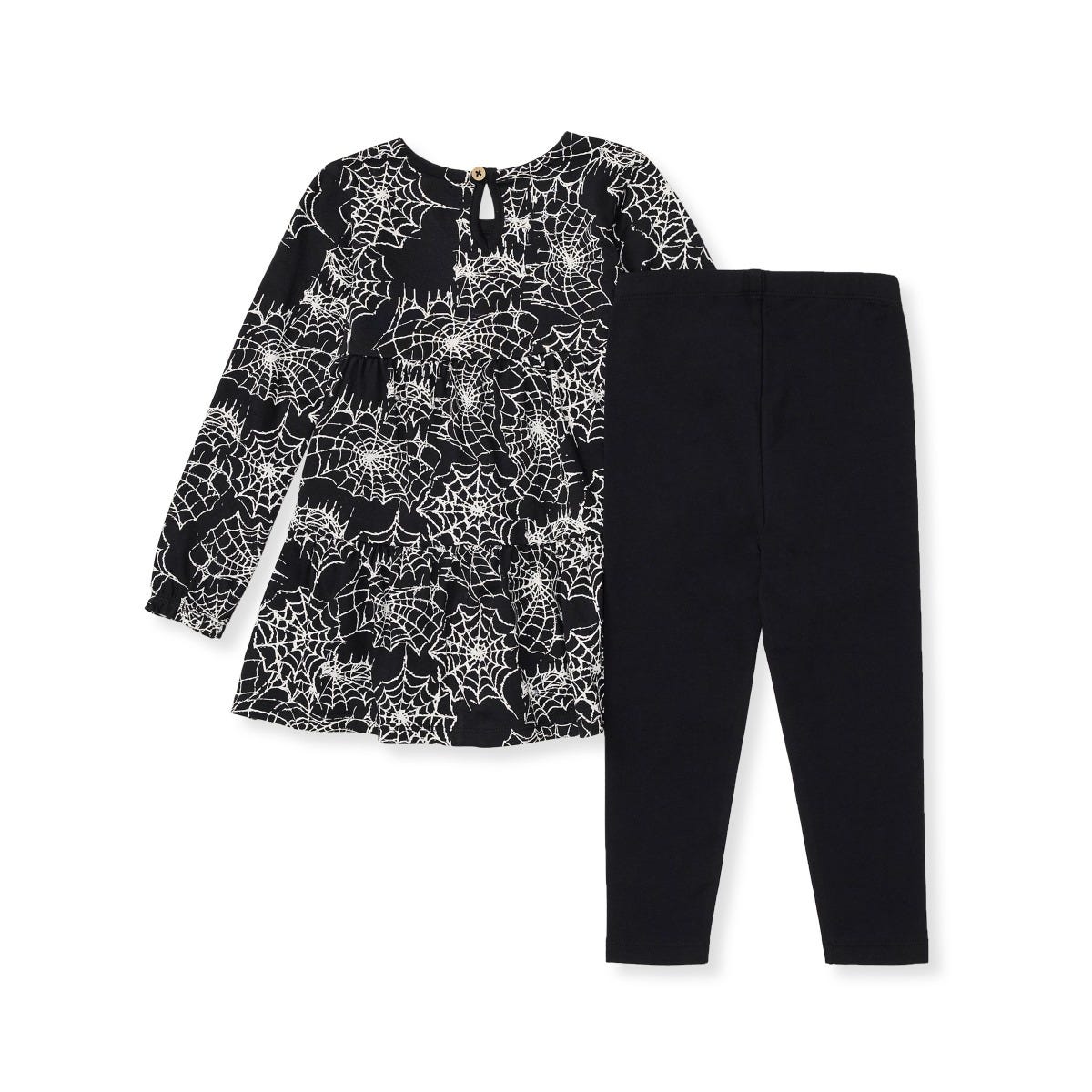  Spiderwebs Organic Girl Shirt and Pants Set、mySite、layawaytickets