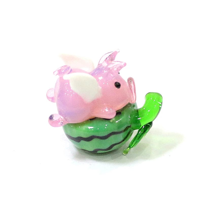 Murano Blown Glass Piggy Assortment Medium、mySite、g9winljtr