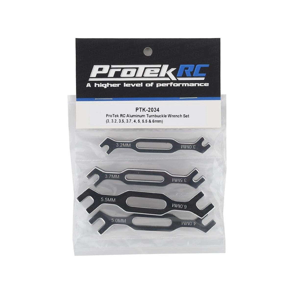  PTK-2034, ProTek RC Aluminum Turnbuckle Wrench Set (3, 3.2, 3.5, 3.7, 4, 5, 5.5 & 6mm)、mySite、merchandisen