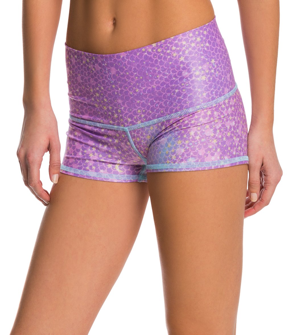 Teeki Mermaid Fairyqueen Lavender Sun Shorts、mySite、noshort