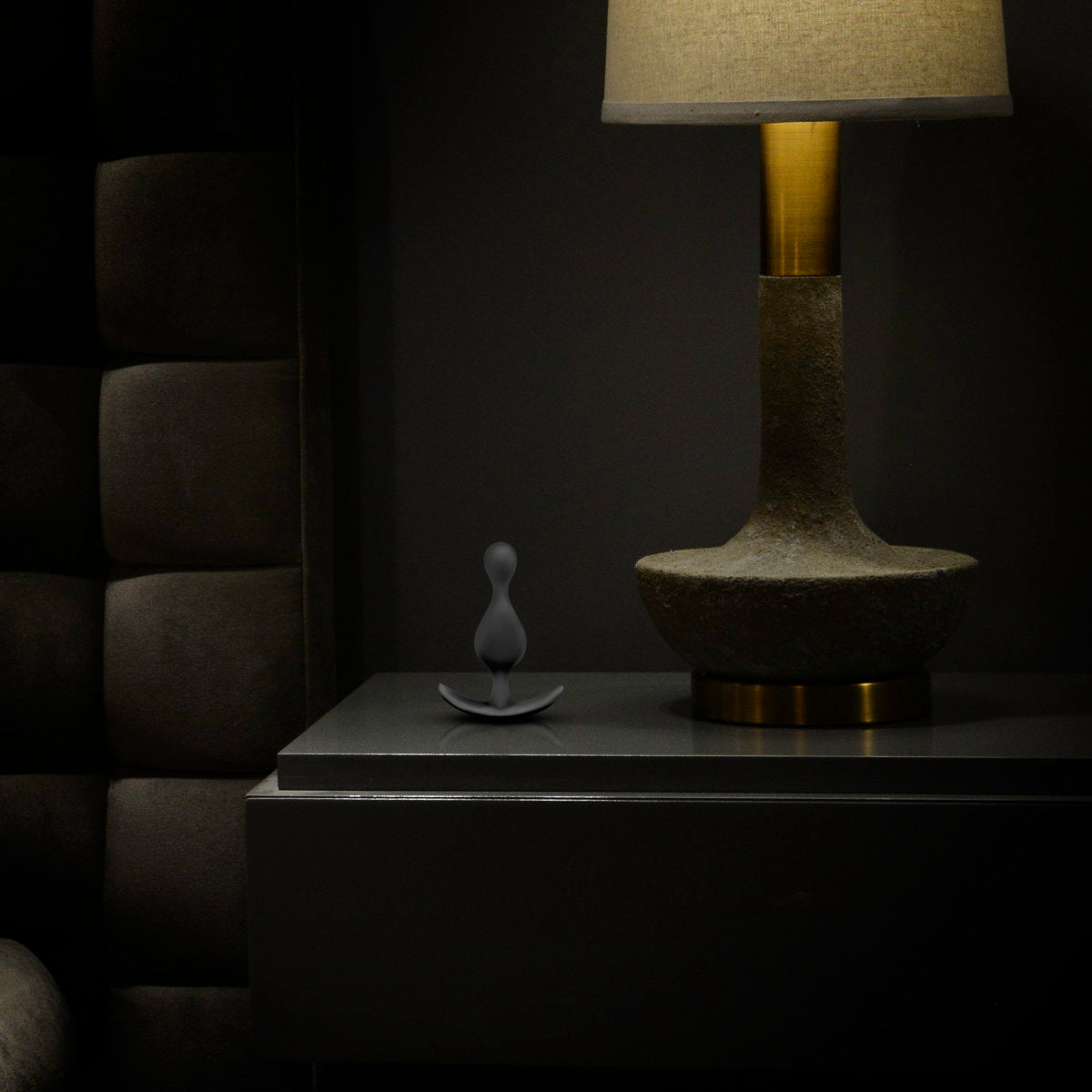 Anal Adventures Platinum By Blush® | Wave Black 4.5-Inch Anal Plug、mySite、bottomscart