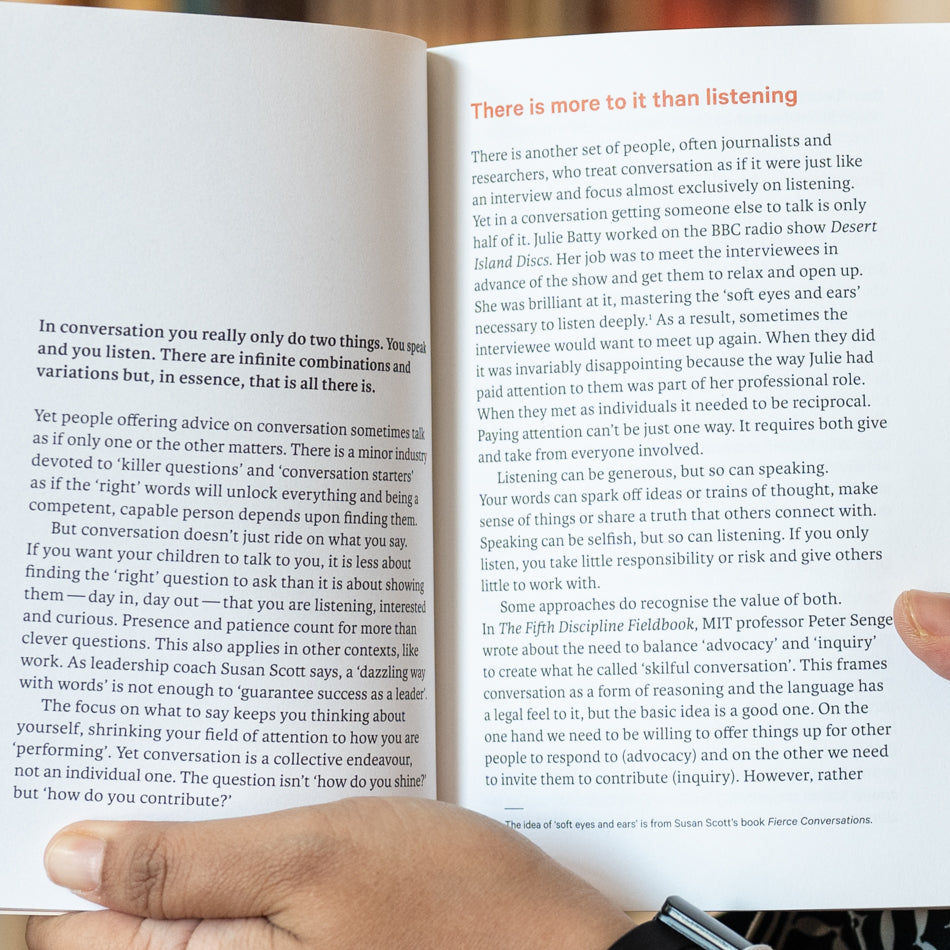 Do Conversation: There is No Such Thing as Small Talk、mySite、topwebapps