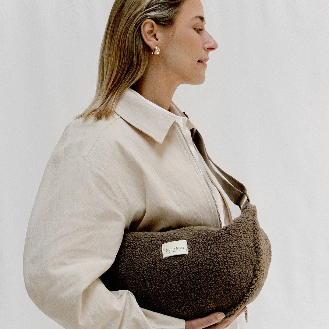  Studio Noos Teddy Adult Fanny Pack - Brown、mySite、merchandisen