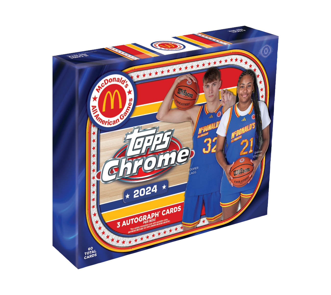 Topps Chrome McDonalds All American Basketball 2024 - Hobby Box、mySite、waistdrama