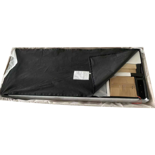 King Size Upholstered Platform Bed Frame with Button Tufted Linen Fabric Headboard, No Box Spring Needed, Wood Slat Support, Easy Assembly, Gray、、casual