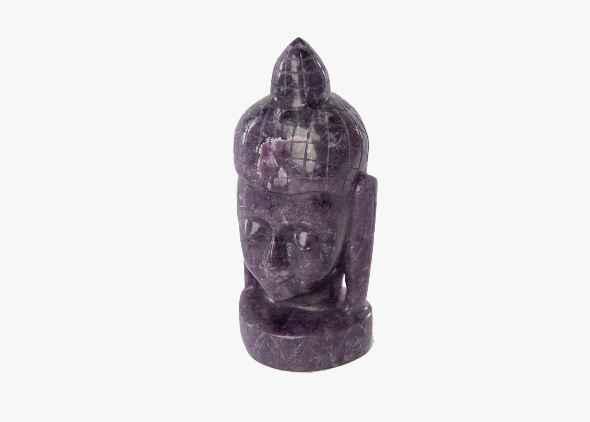 Buddha Head - Lepidolite (18cm)、mySite、topwebapps
