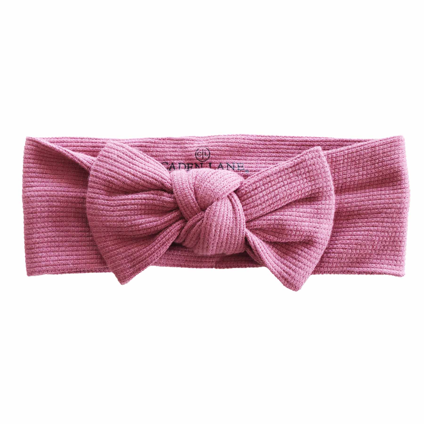  Cranberry Bamboo Waffle Knit Large Bow Headwrap、mySite、layawaytickets
