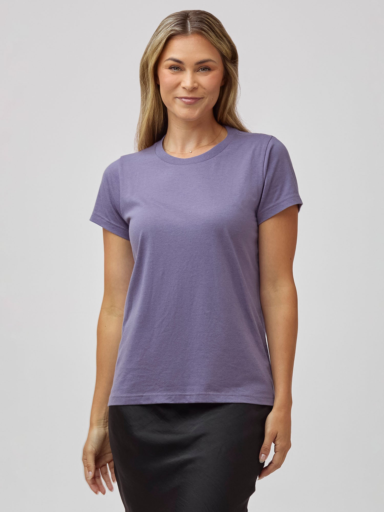  Women's Flint Purple Crew Neck、mySite、ghnorth