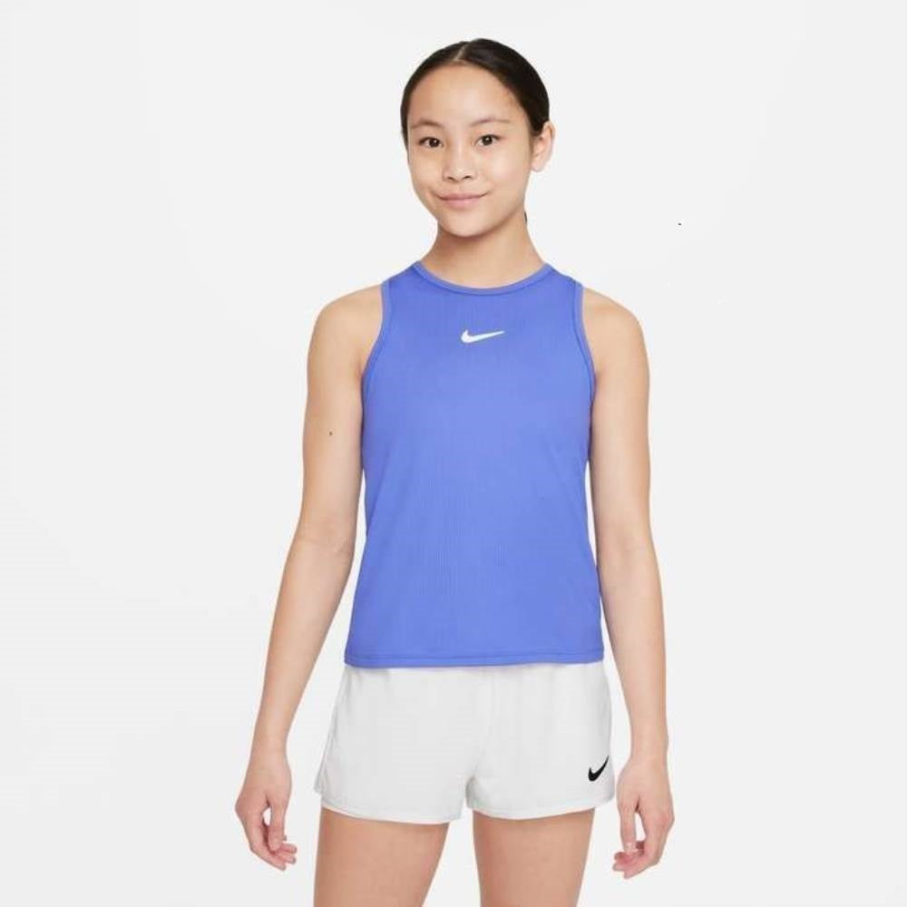 Nike Girls' Dri-FIT Victory Tank (Sapphire/White)