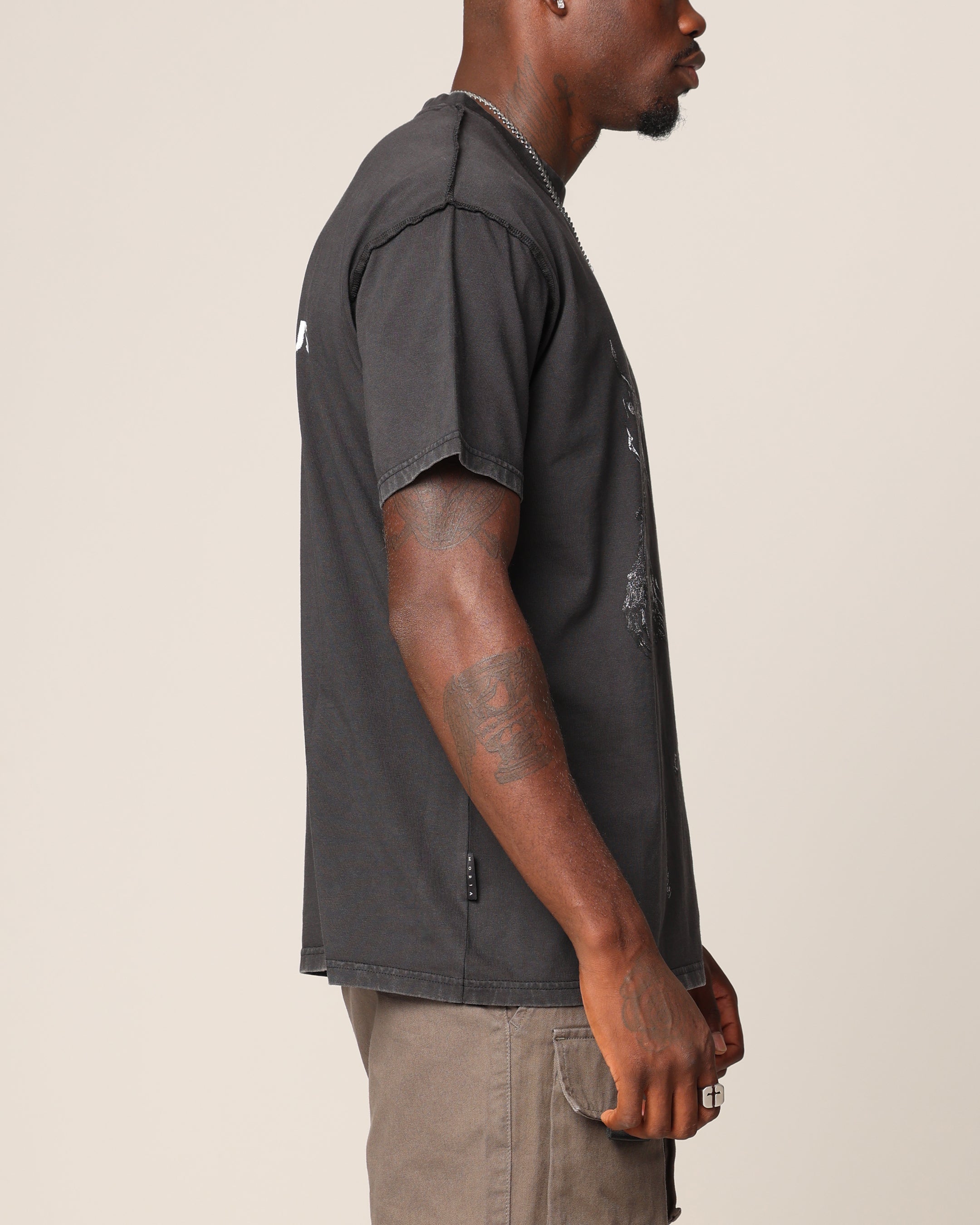 Saint Morta Wraith Cut Vintage T-Shirt Vintage Black、mySite、zt4zffjzw