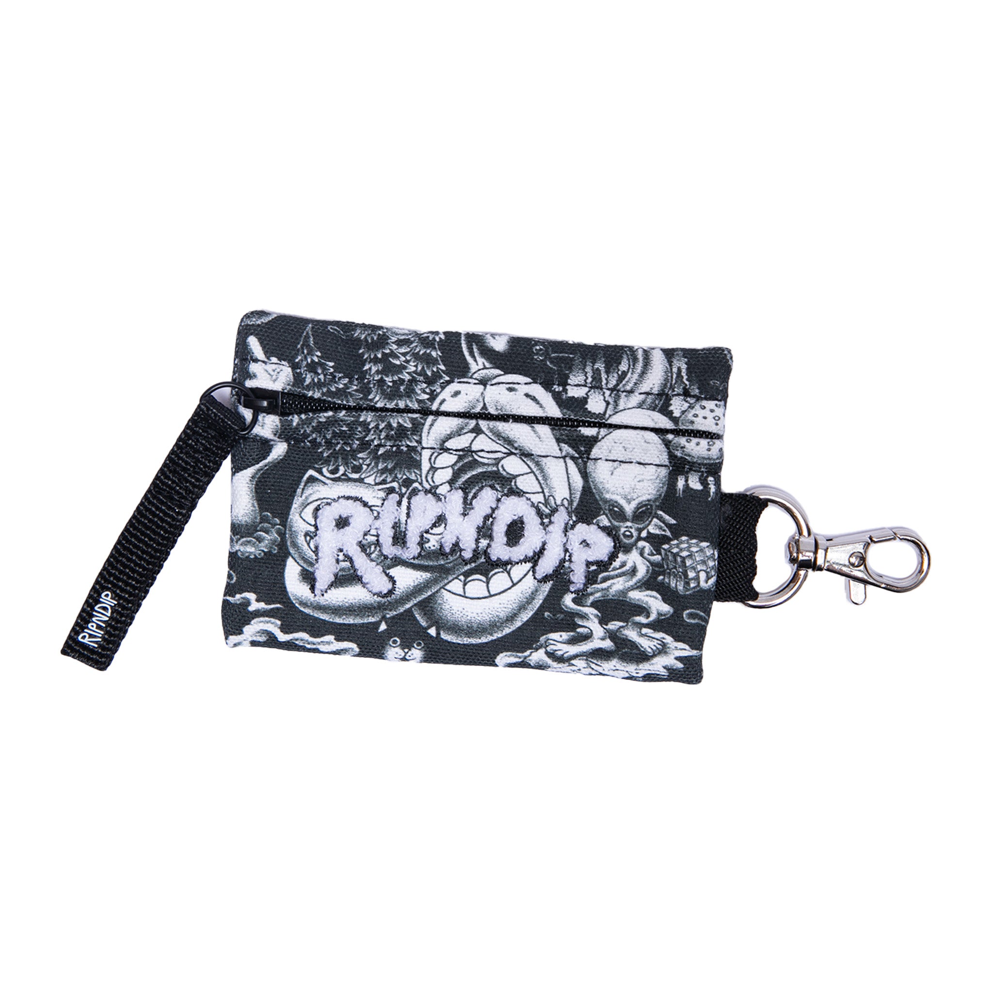  Dark Twisted Fantasy Card Holder (Black/White)、mySite、merchandisen