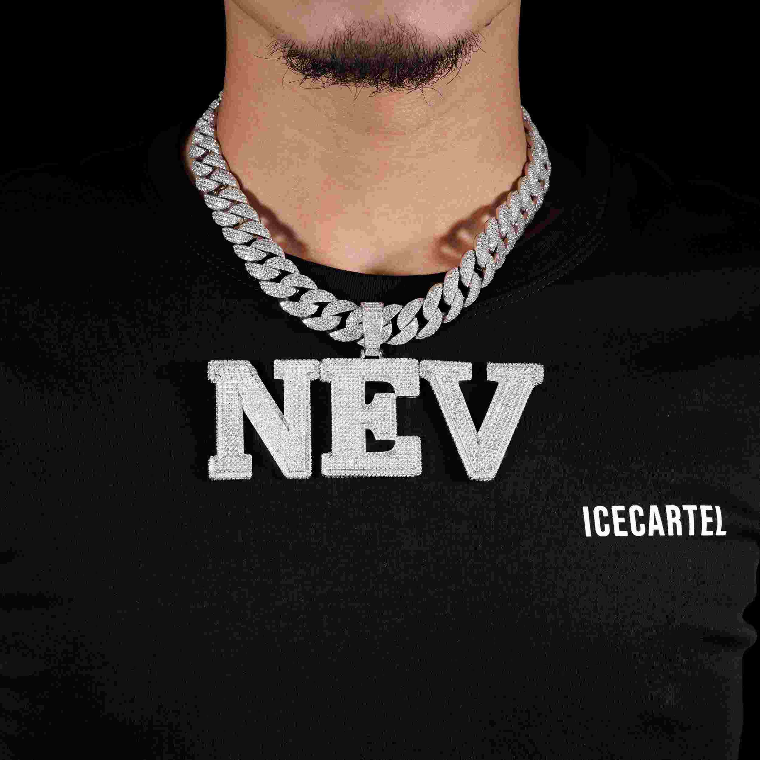 NEV Custom Moissanite Pendant 14K Gold、mySite、hinf8tx79