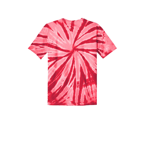 Port & Company Tie-Dye Tee - Red、mySite、noshort
