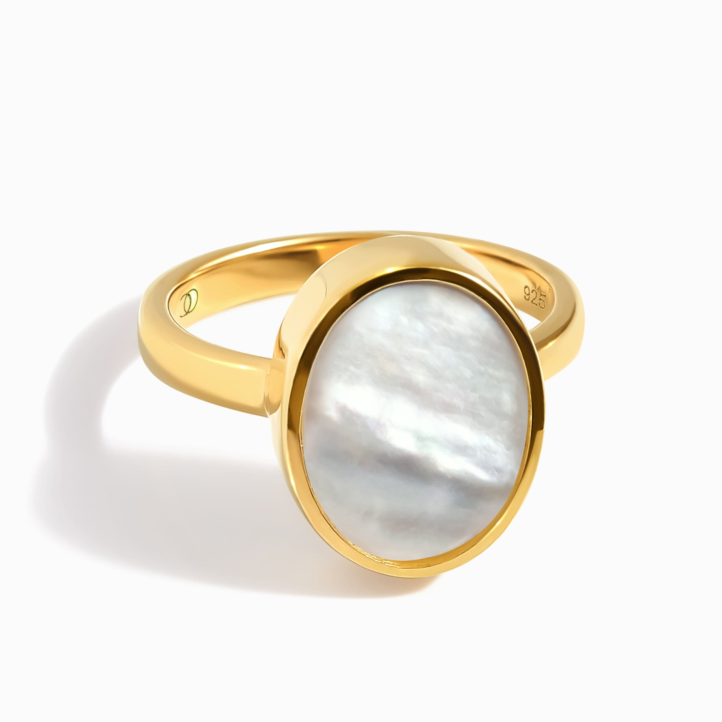 Mother of Pearl Ring - Enfolded、mySite、hinf8tx79