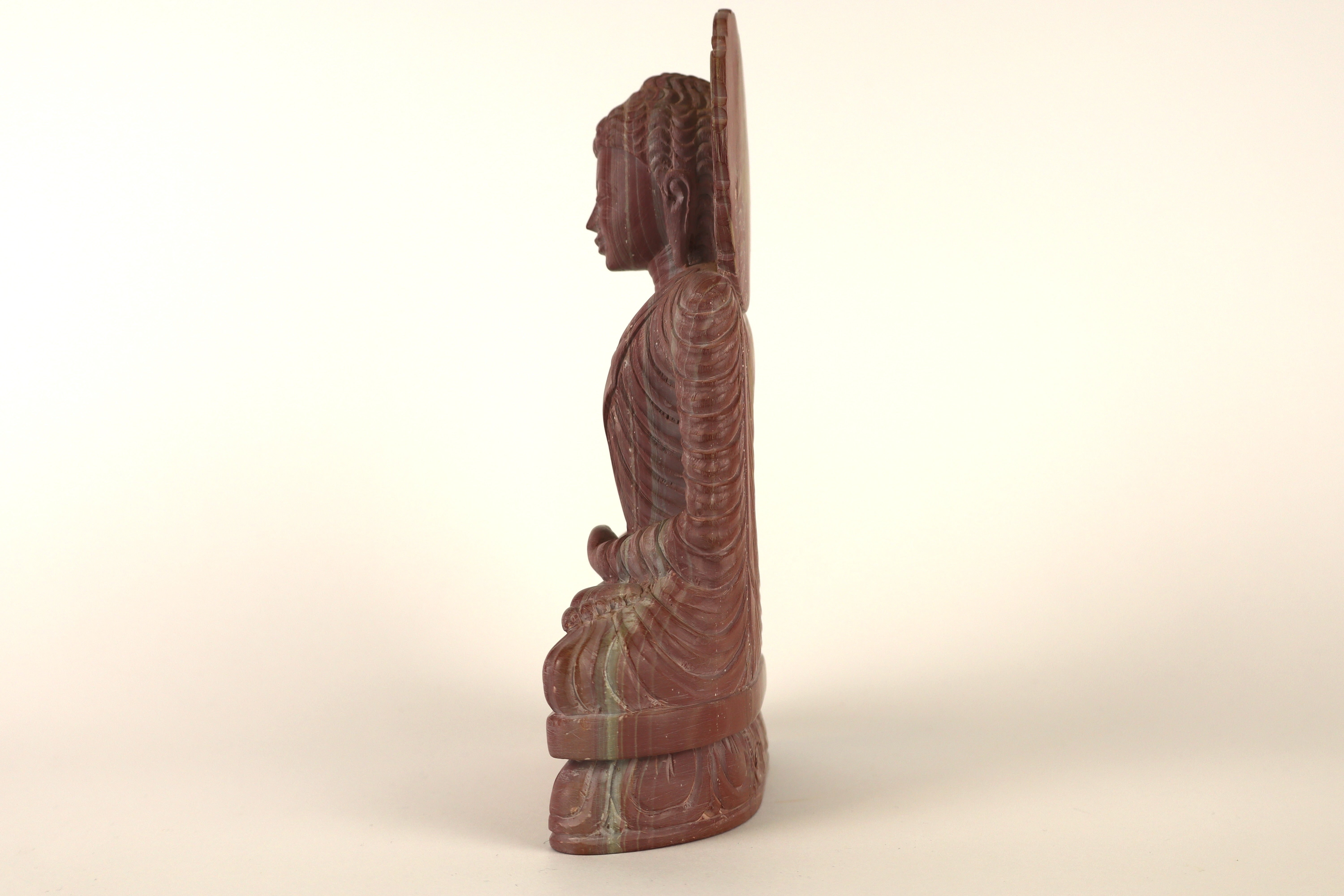 Sitting Buddha - Softstone (Small, 20cm)、mySite、topwebapps