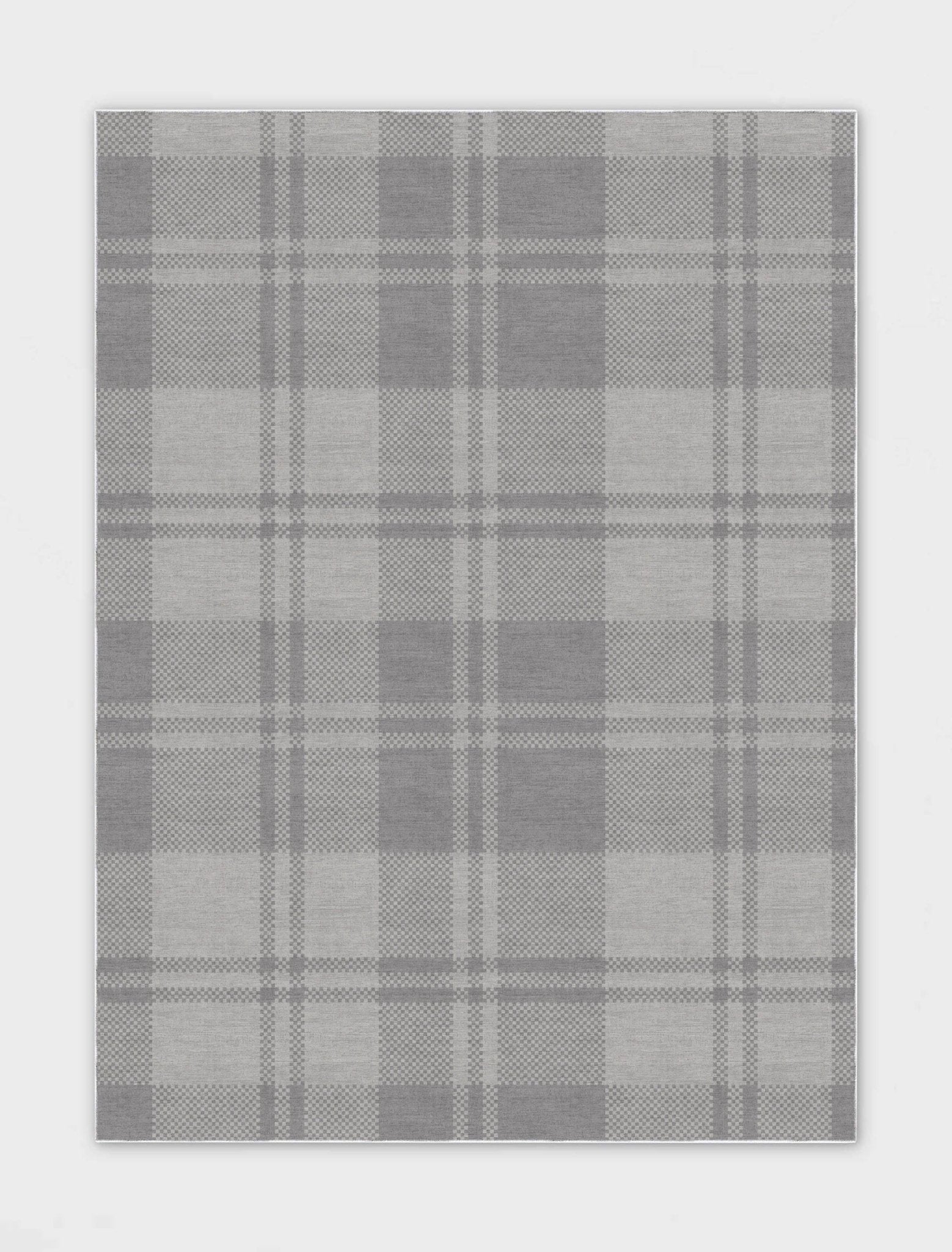 Oswald Plaid Custom Rug - Classic Plaid Design , Low Pile, Easy Maintenance, Customizable for Your Space、mySite、gigharbornorthrealestate