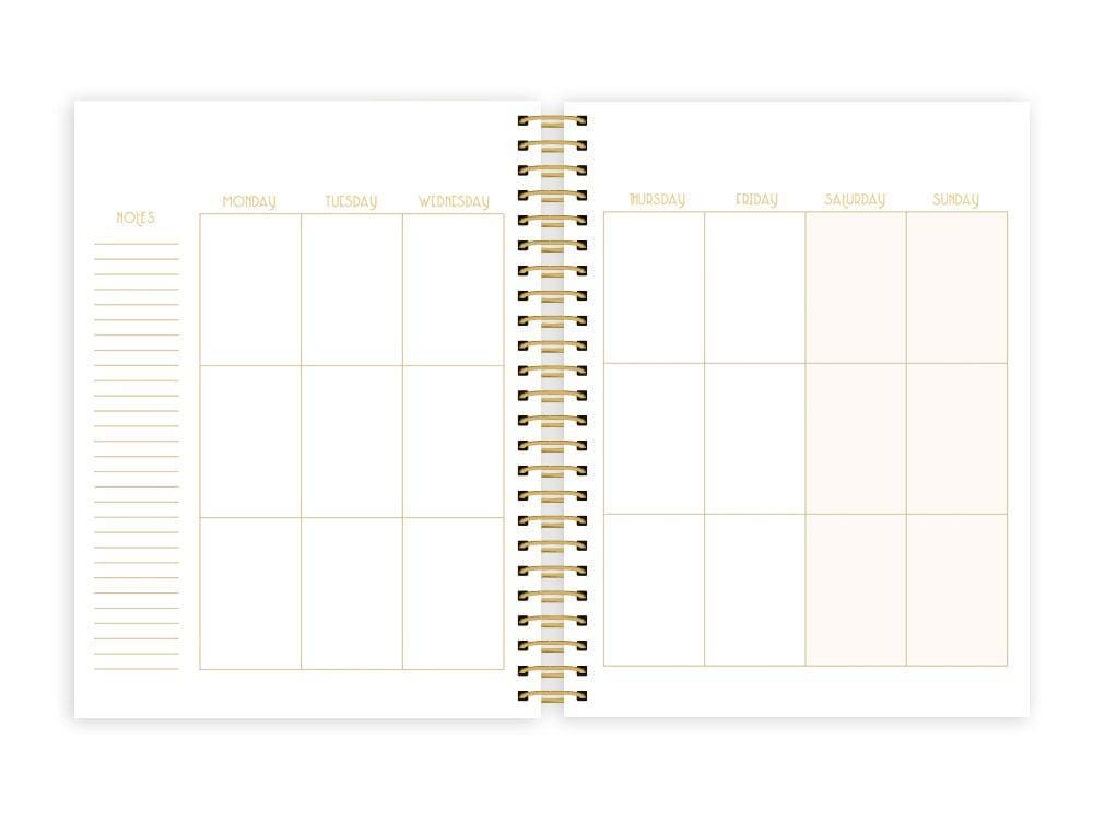  Weekly Planner - Undated Art Deco、mySite、ghnorth